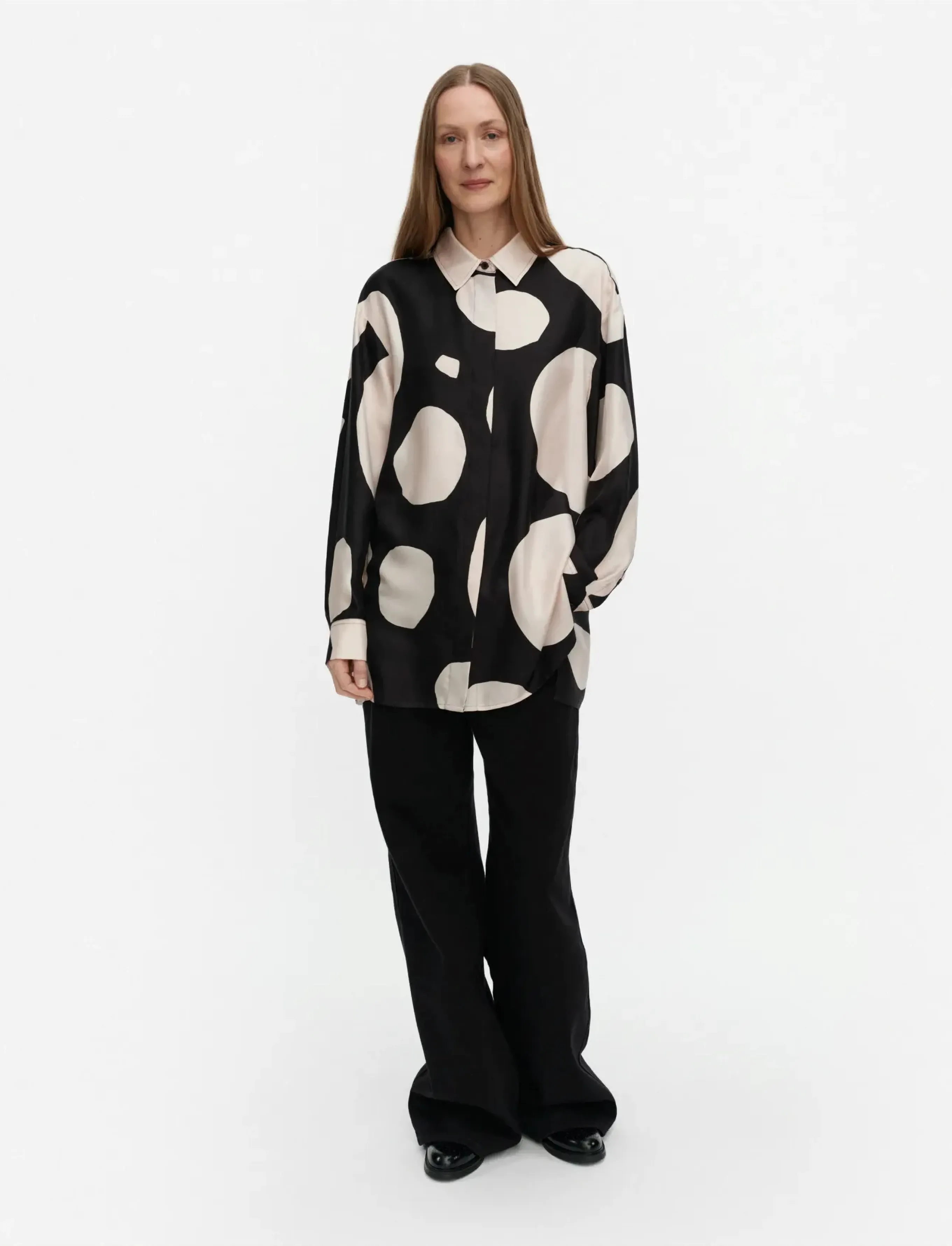 Marimekko OILI KEIDAS - Särgid - BLACK, LIGHT PINK / pink/rose