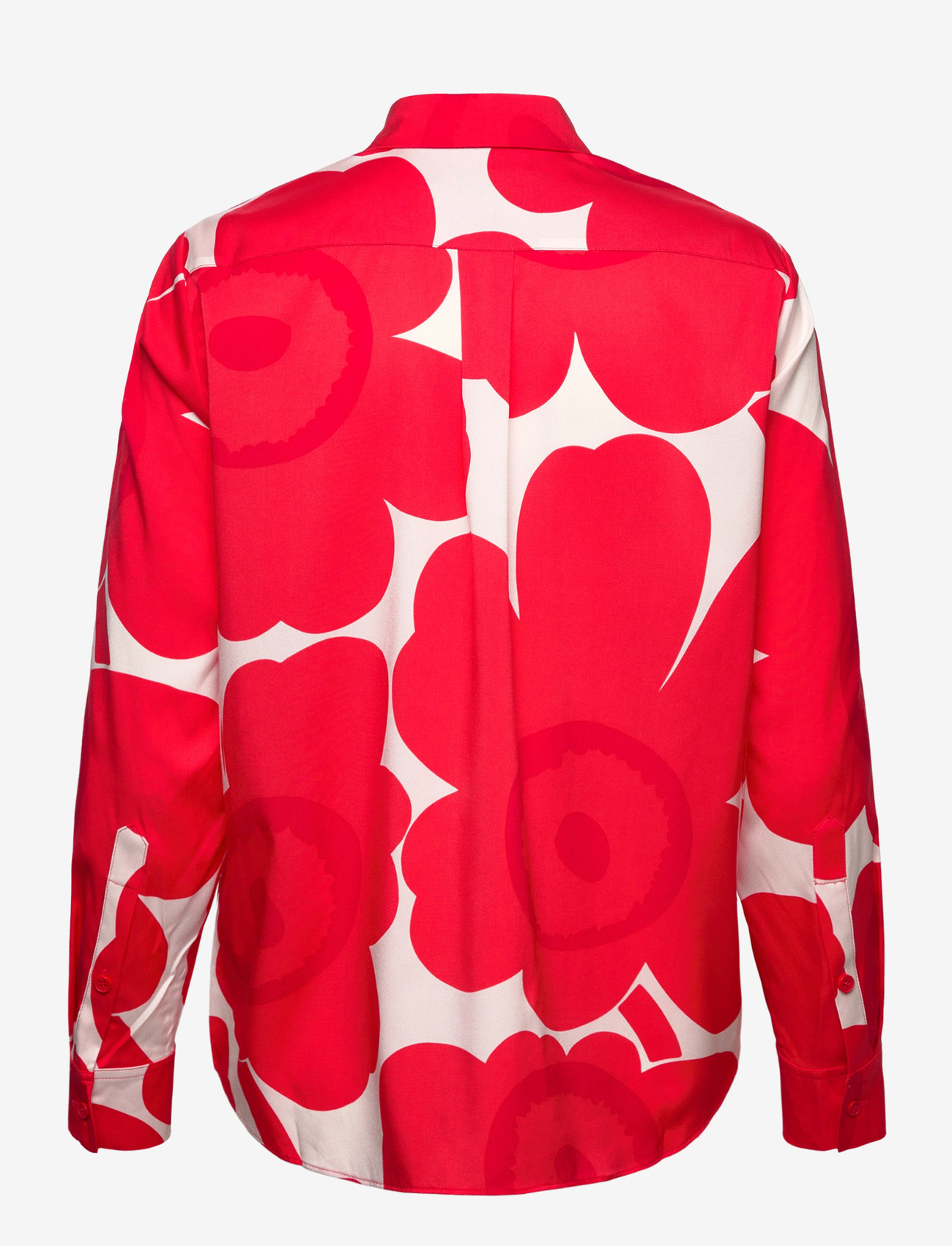 Marimekko - MAIJA UNIKKO - långärmade skjortor - red, light pink - 2