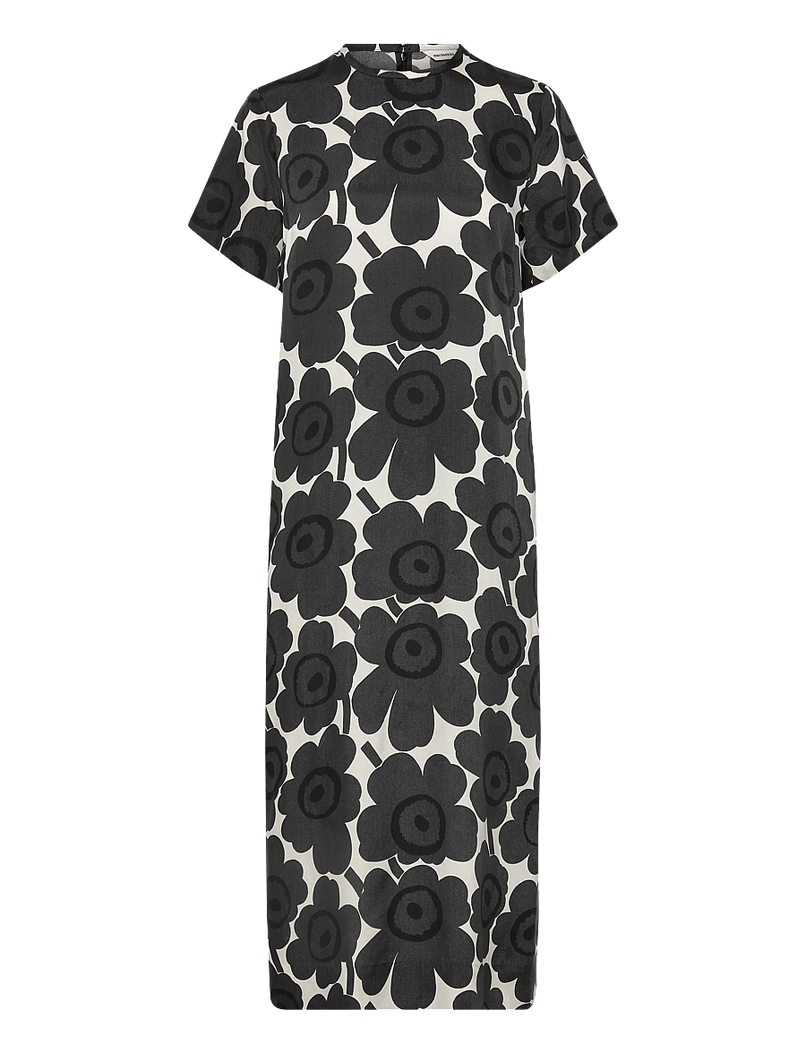 Marimekko - KUVAELMA UNIKKO - maksikleidid - dark grey, off-white - 1
