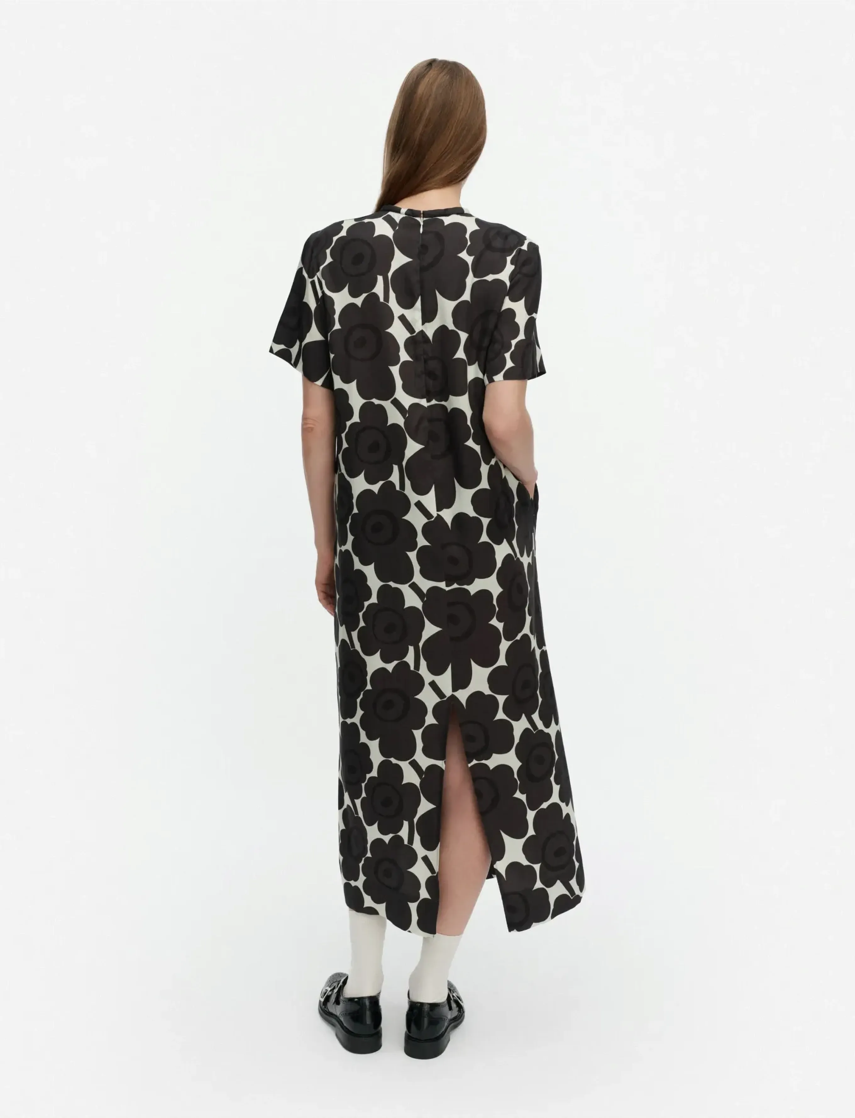Marimekko - KUVAELMA UNIKKO - maxikjoler - dark grey, off-white - 3