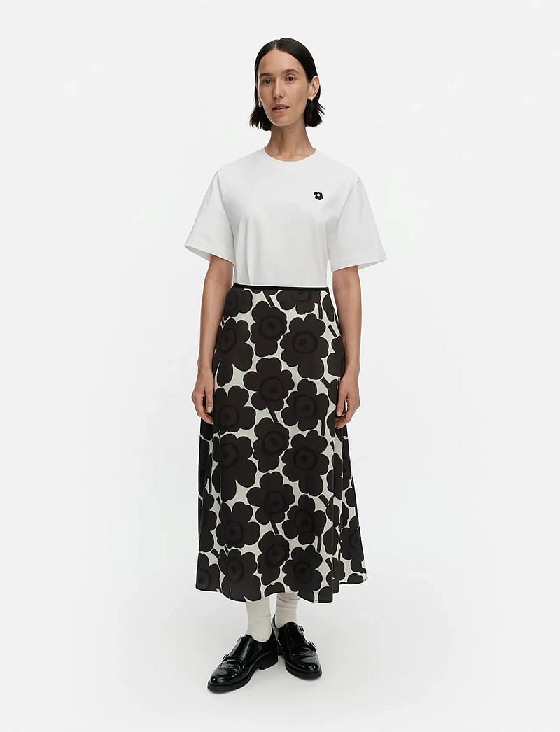 Marimekko - EDETÄ UNIKKO - maksiseelikud - dark grey, off-white - 0
