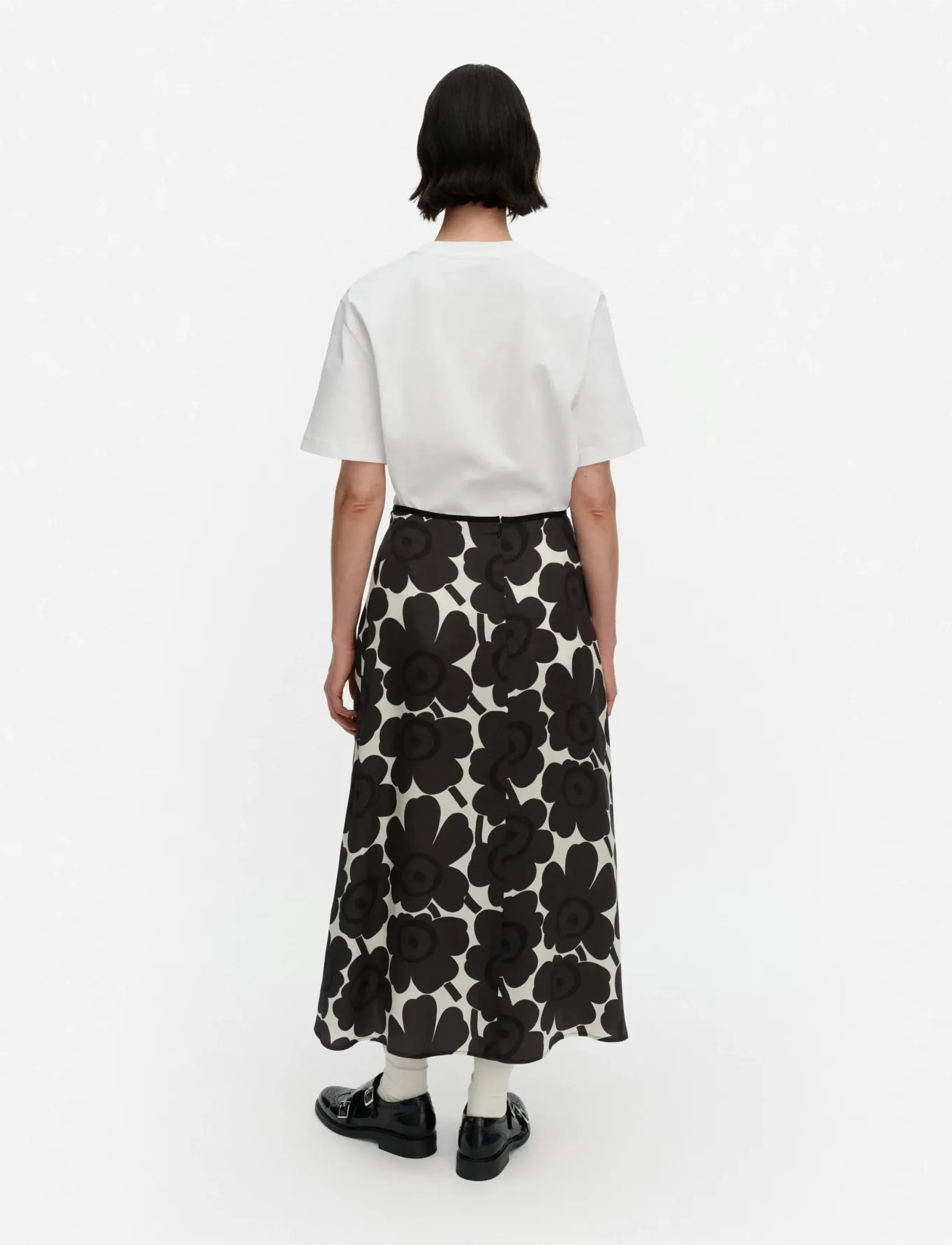 Marimekko - EDETÄ UNIKKO - maxikjolar - dark grey, off-white - 3