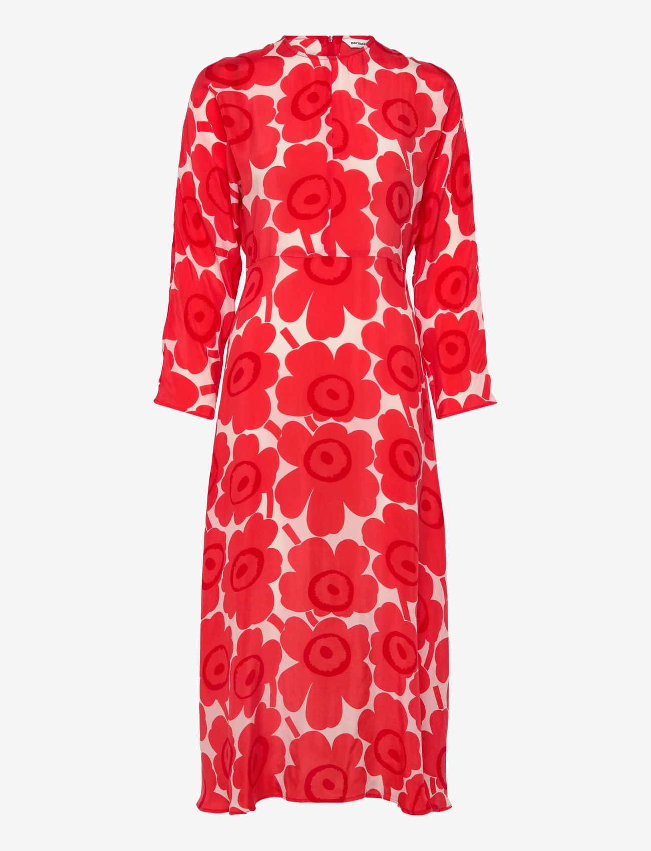 Marimekko RYTMI UNIKKO - Maksikleidid - RED, LIGHT PINK / red