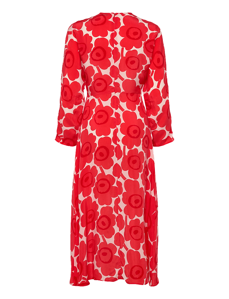 Marimekko - RYTMI UNIKKO - maksikleidid - red, light pink - 2