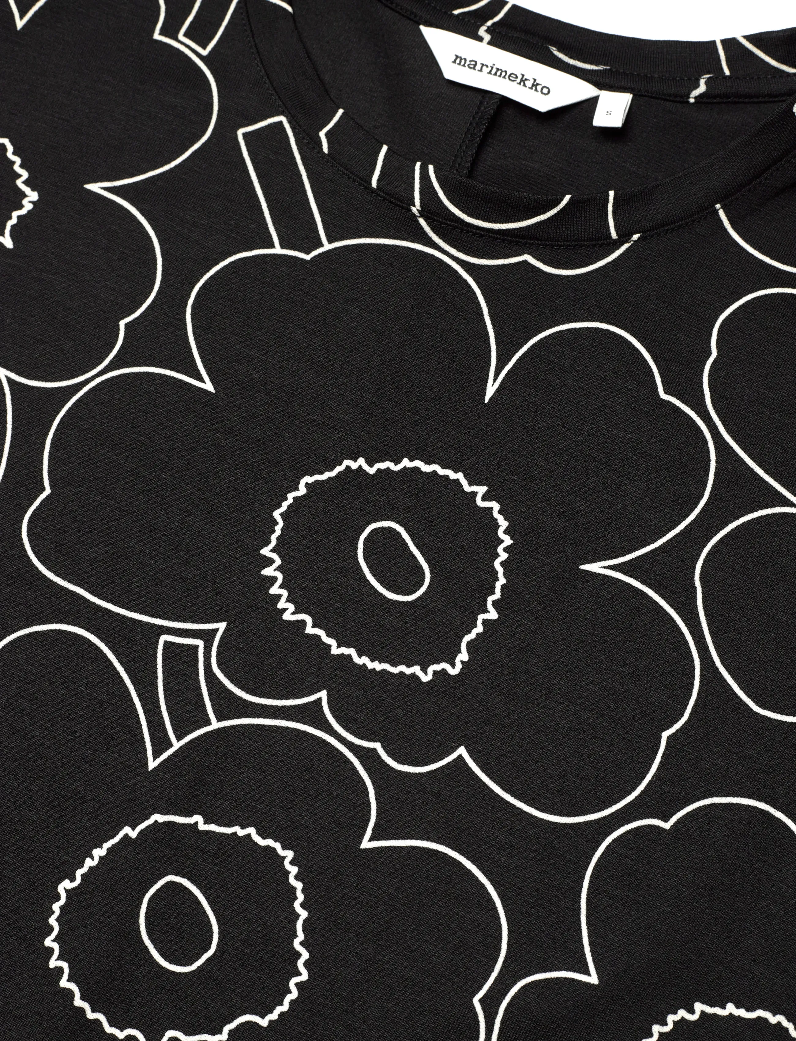 Marimekko - KOKEMUS PIIRTO UNIKKO - black, off white - 5