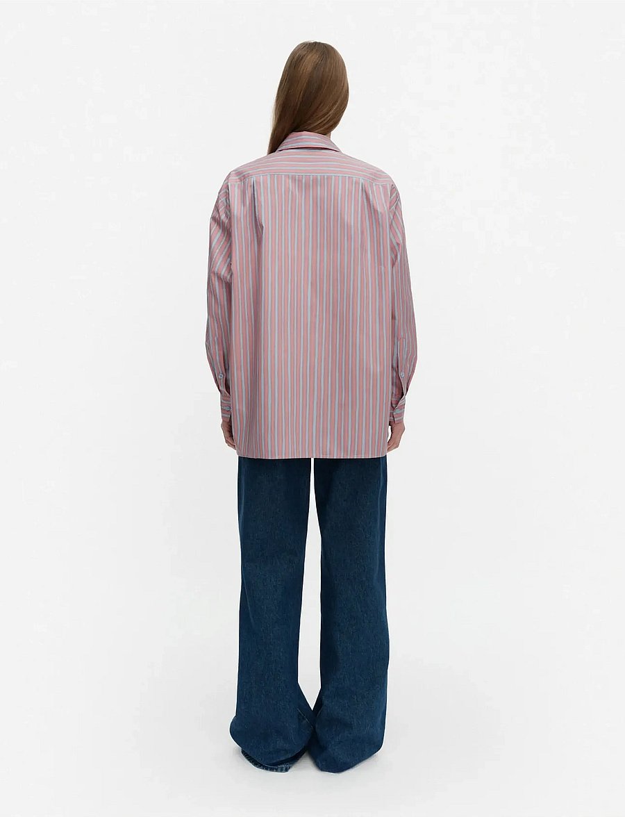 Marimekko - RUOSTE PICCOLO - teksasärgid - light pink, light blue - 3