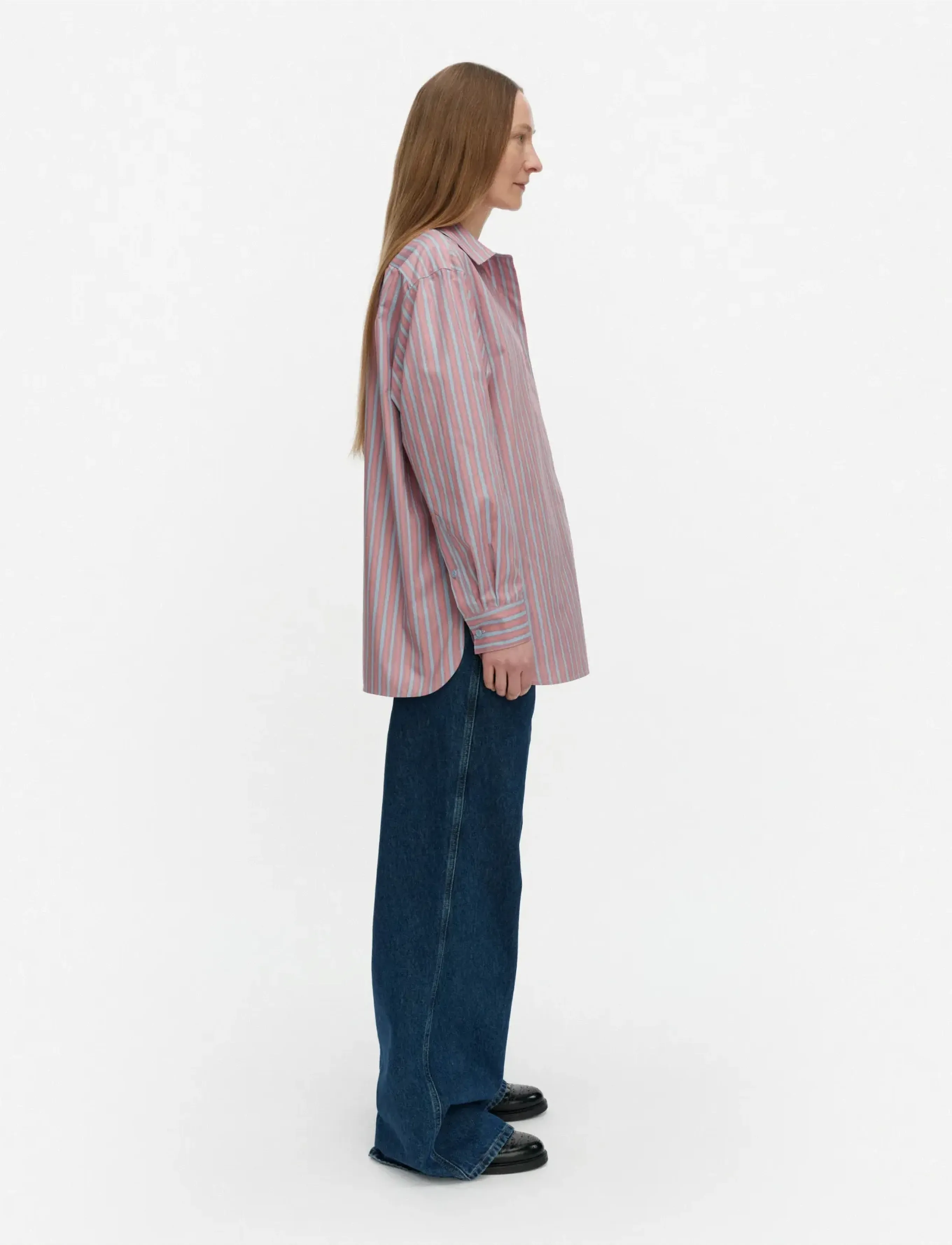Marimekko - RUOSTE PICCOLO - overhemden met lange mouwen - light pink, light blue - 4