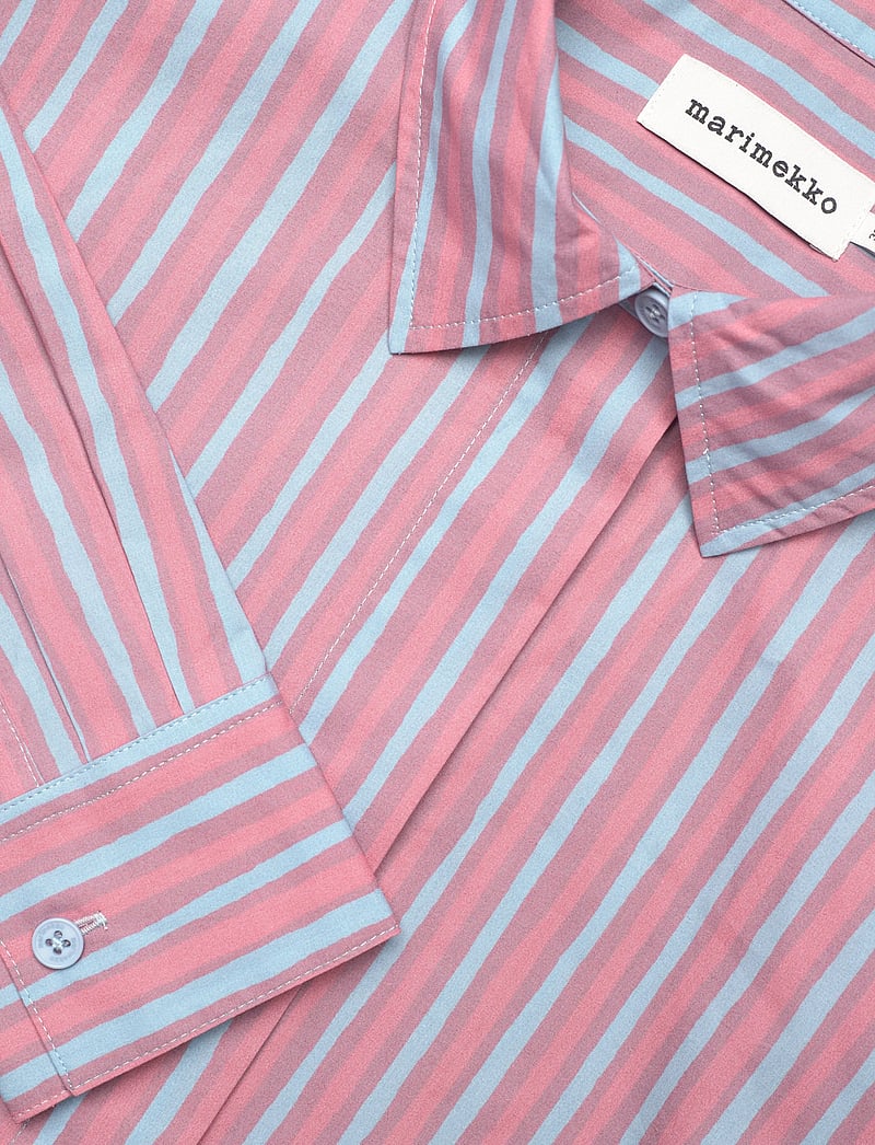 Marimekko - RUOSTE PICCOLO - denimskjorter - light pink, light blue - 5