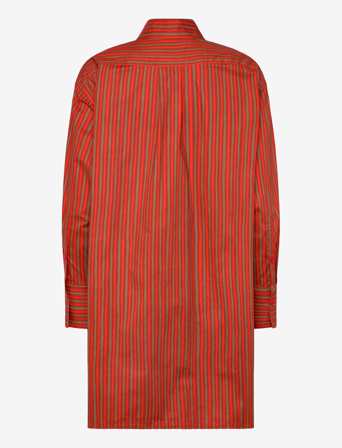 Marimekko - KUVITELMA PICCOLO - särkkleidid - dark orange, beige - 2
