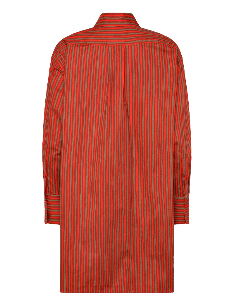 Marimekko - KUVITELMA PICCOLO - särkkleidid - dark orange, beige - 2