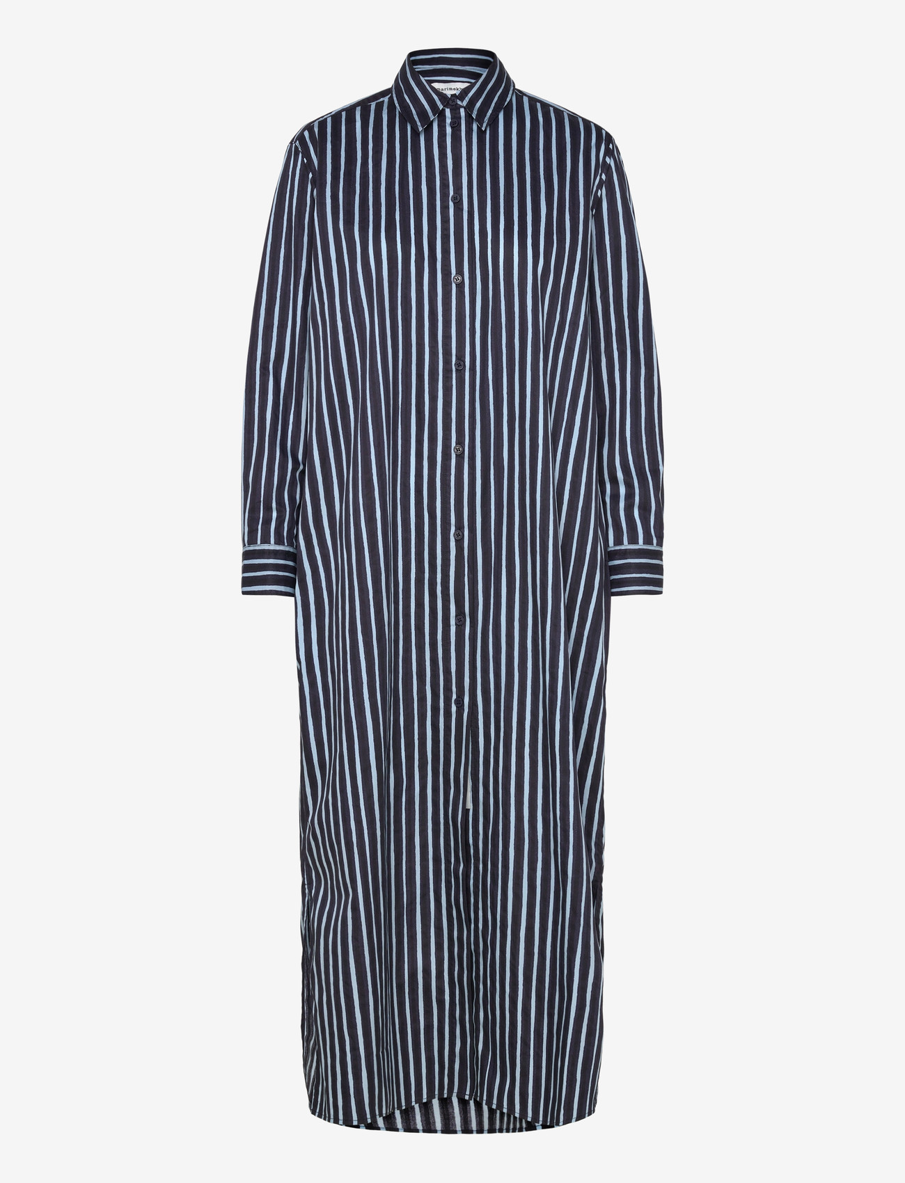 Marimekko - TEKNIIKKA PICCOLO - skjortklänningar - dark blue, light blue - 5