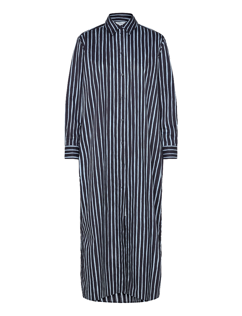 Marimekko - TEKNIIKKA PICCOLO - skjortklänningar - dark blue, light blue - 5