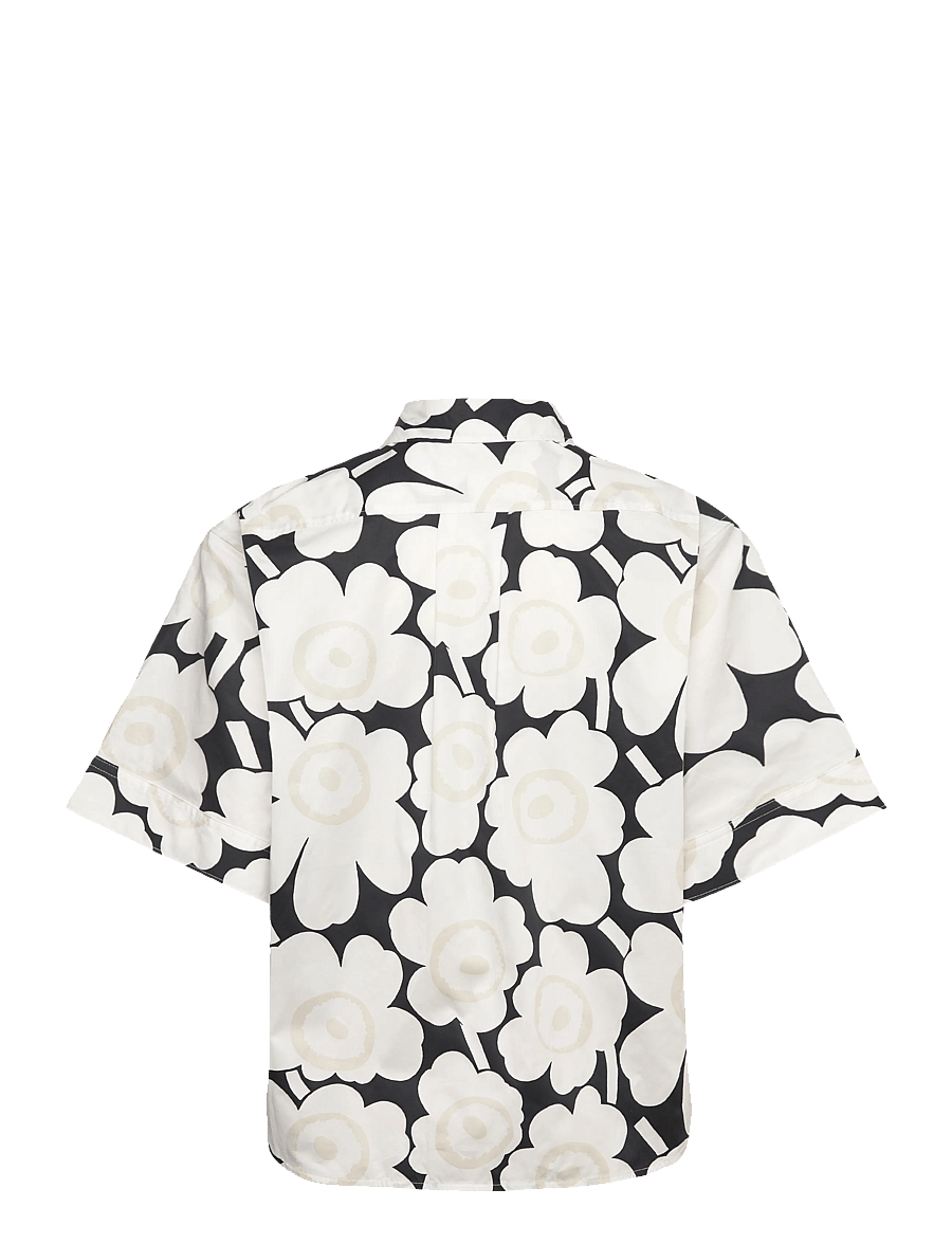 Marimekko - STANDARDI UNIKKO - denimskjorter - white, black, light grey - 2
