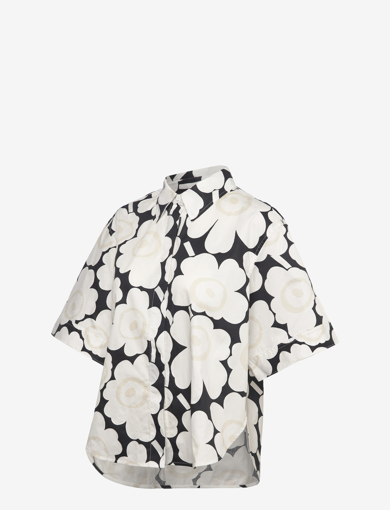 Marimekko - STANDARDI UNIKKO - denimskjorter - white, black, light grey - 3