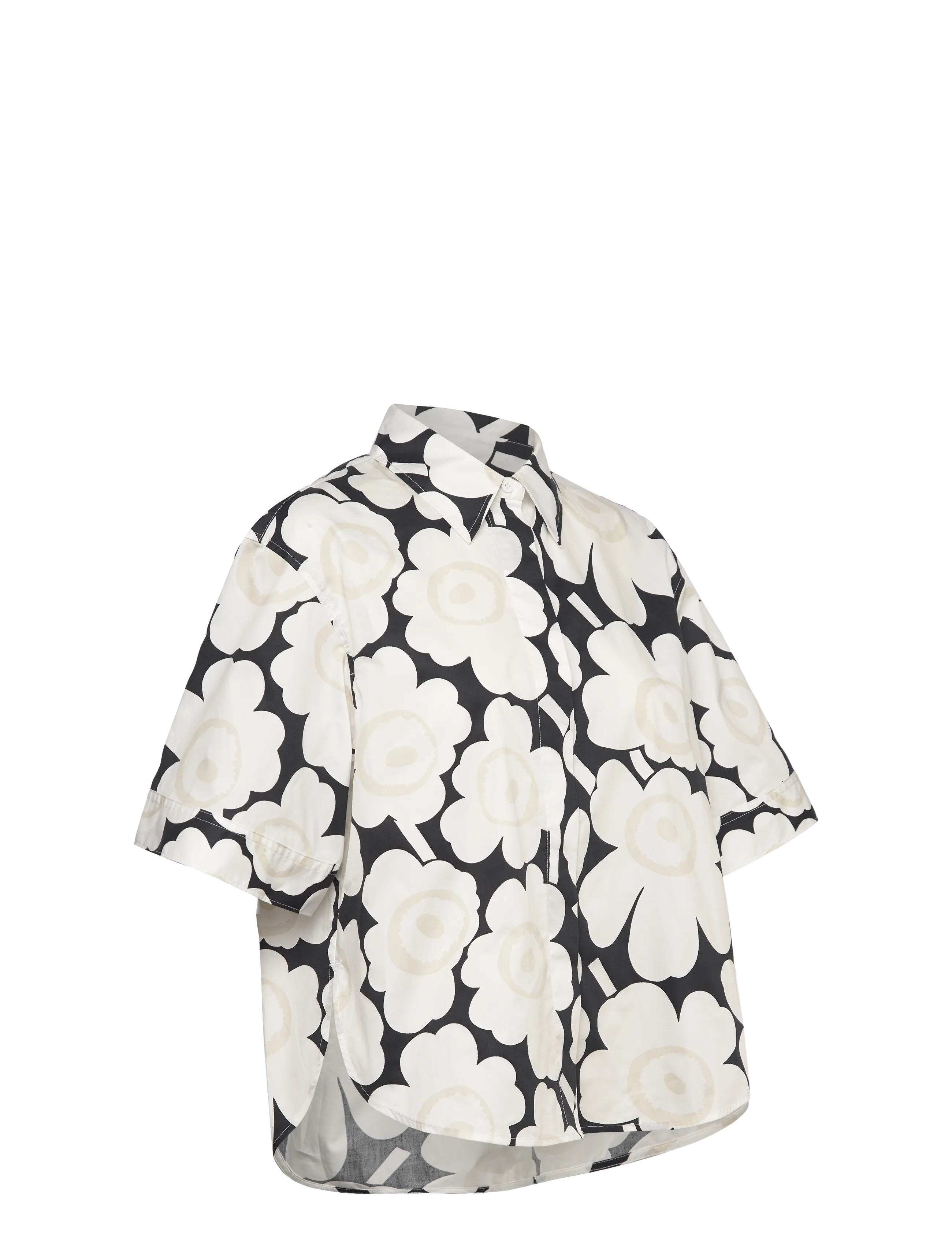 Marimekko - STANDARDI UNIKKO - lyhythihaiset paidat - white, black, light grey - 4