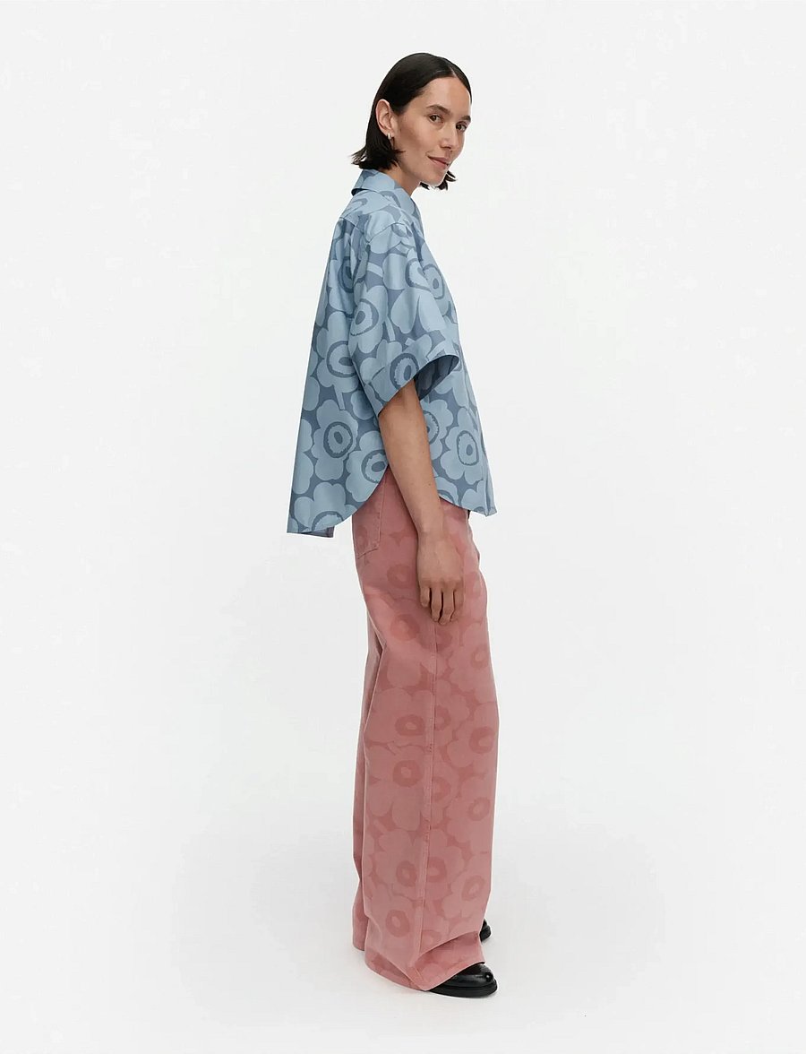 Marimekko - STANDARDI UNIKKO - denim shirts - light blue, light blue - 4