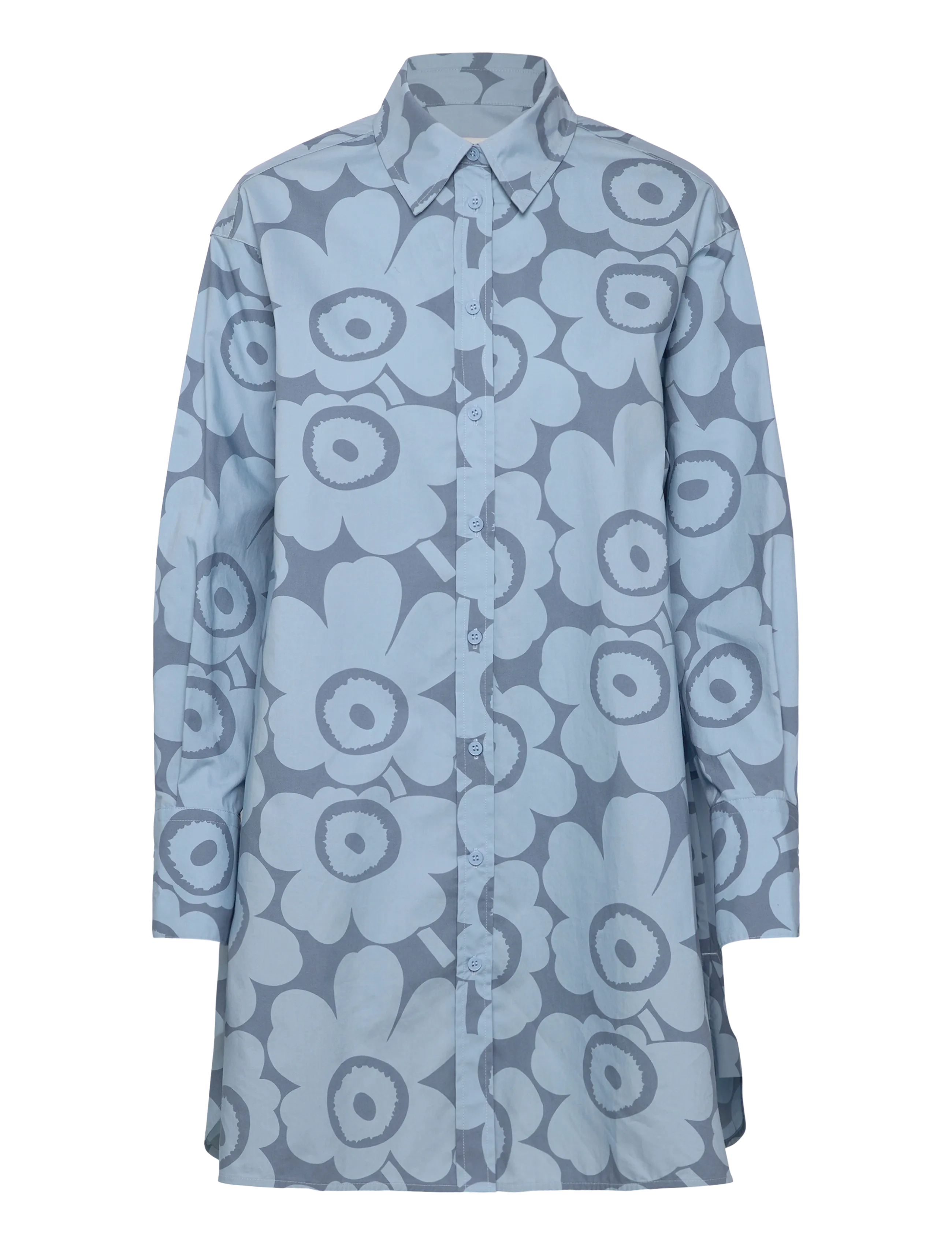 MARIMEKKO Kuvitelma Unikko Blau - 38 - Damen