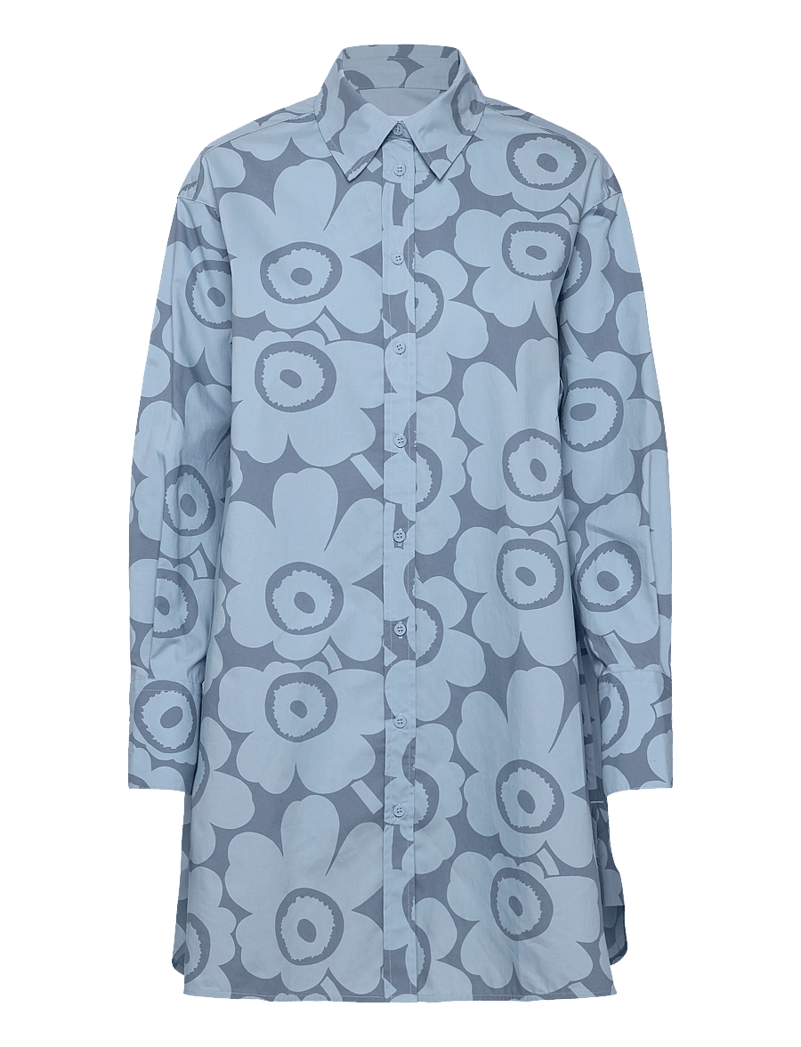 Marimekko - KUVITELMA UNIKKO - skjortekjoler - light blue, light blue - 1