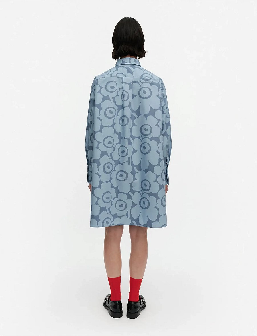 Marimekko - KUVITELMA UNIKKO - skjortekjoler - light blue, light blue - 3