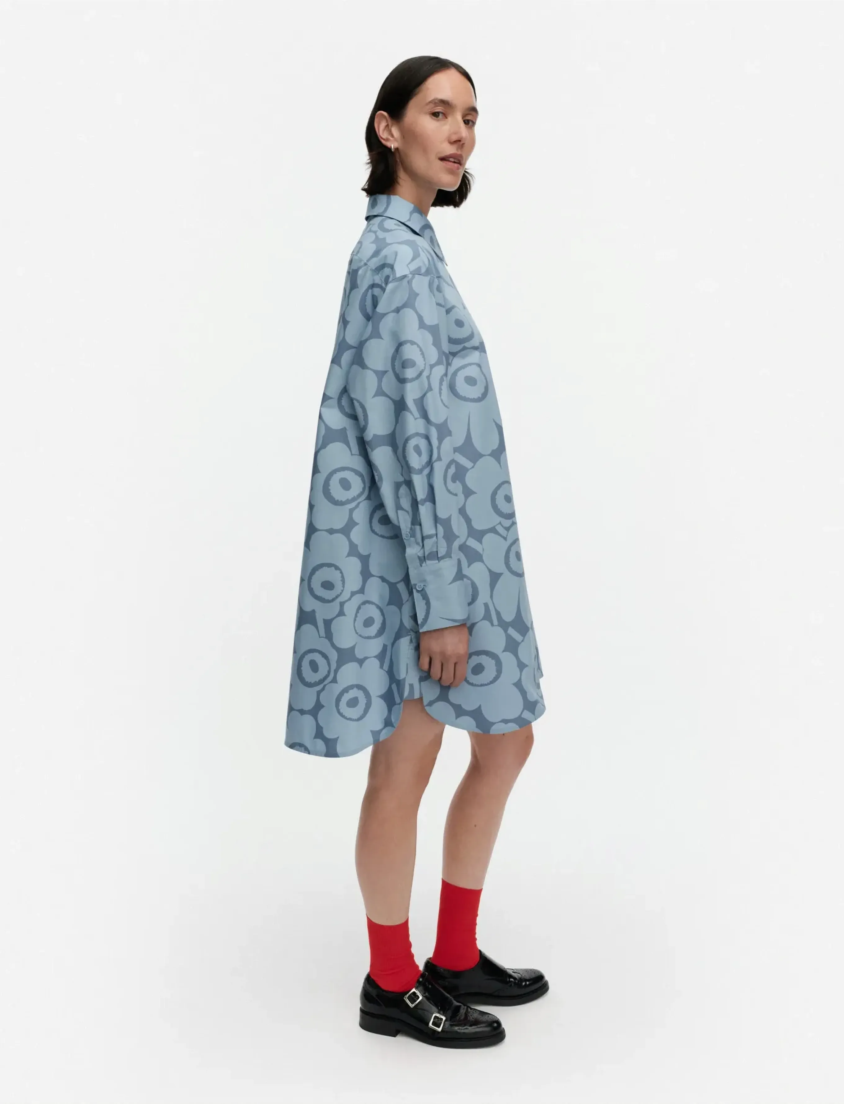 Marimekko - KUVITELMA UNIKKO - sukienki koszulowe - light blue, light blue - 4