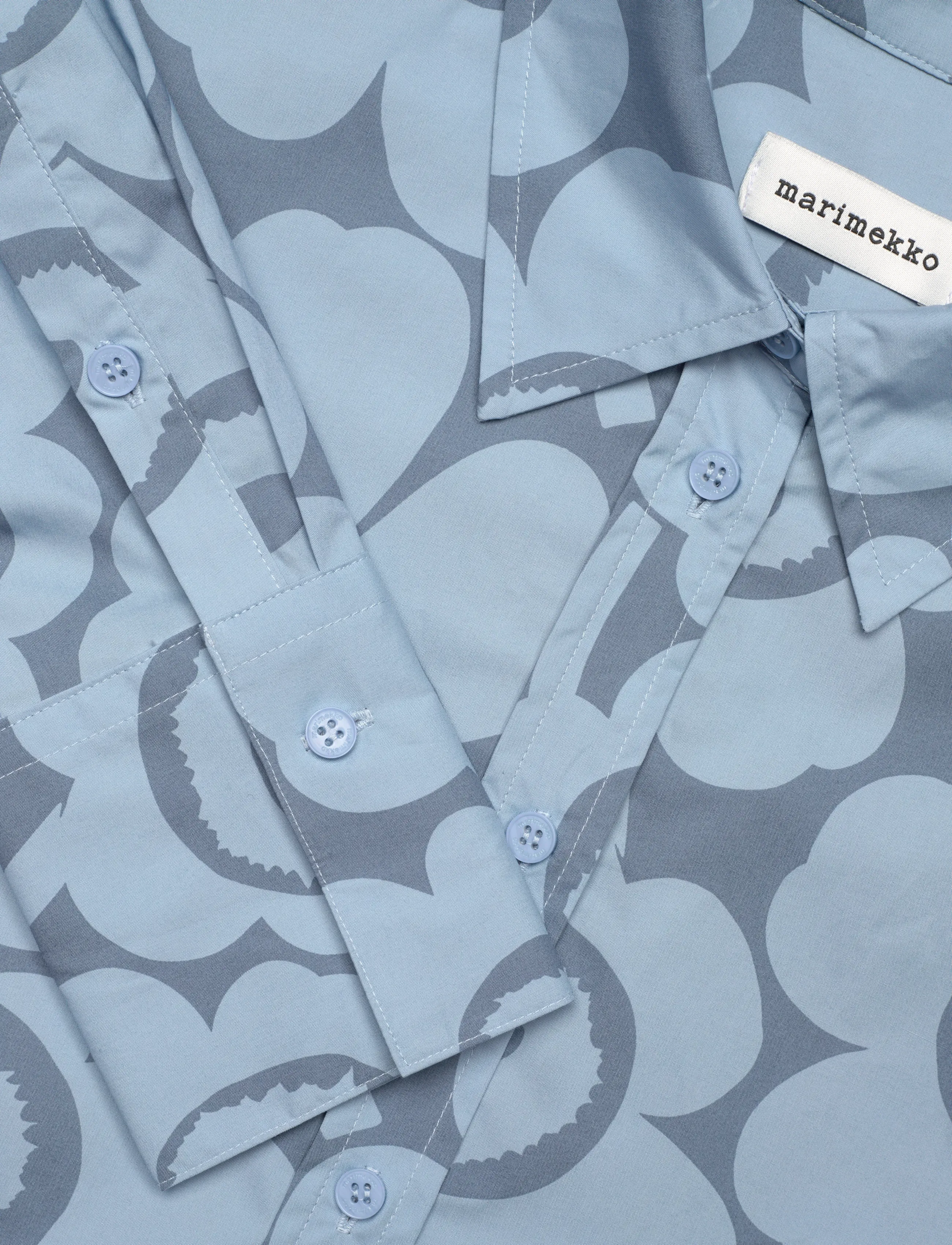 Marimekko - KUVITELMA UNIKKO - sukienki koszulowe - light blue, light blue - 5