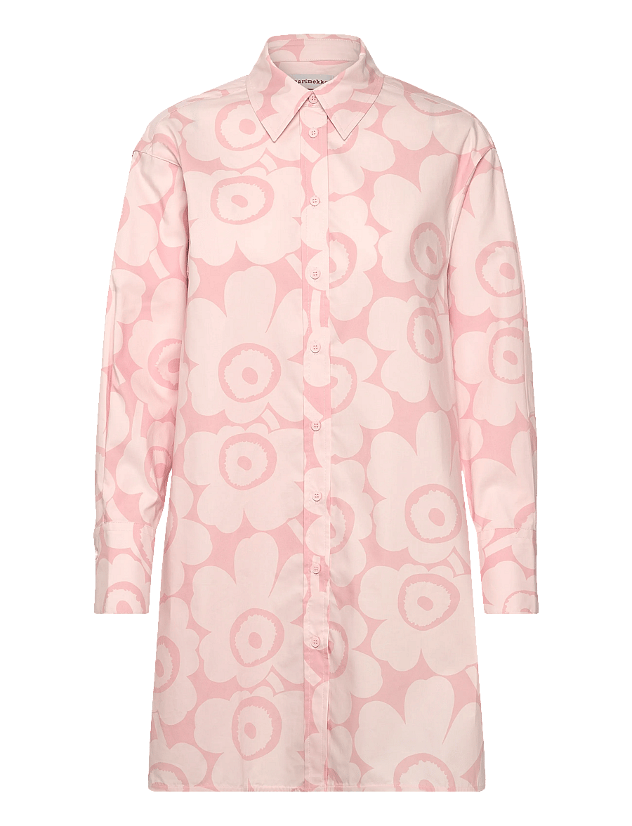 Marimekko - KUVITELMA UNIKKO - skjortekjoler - light pink, light pink - 1