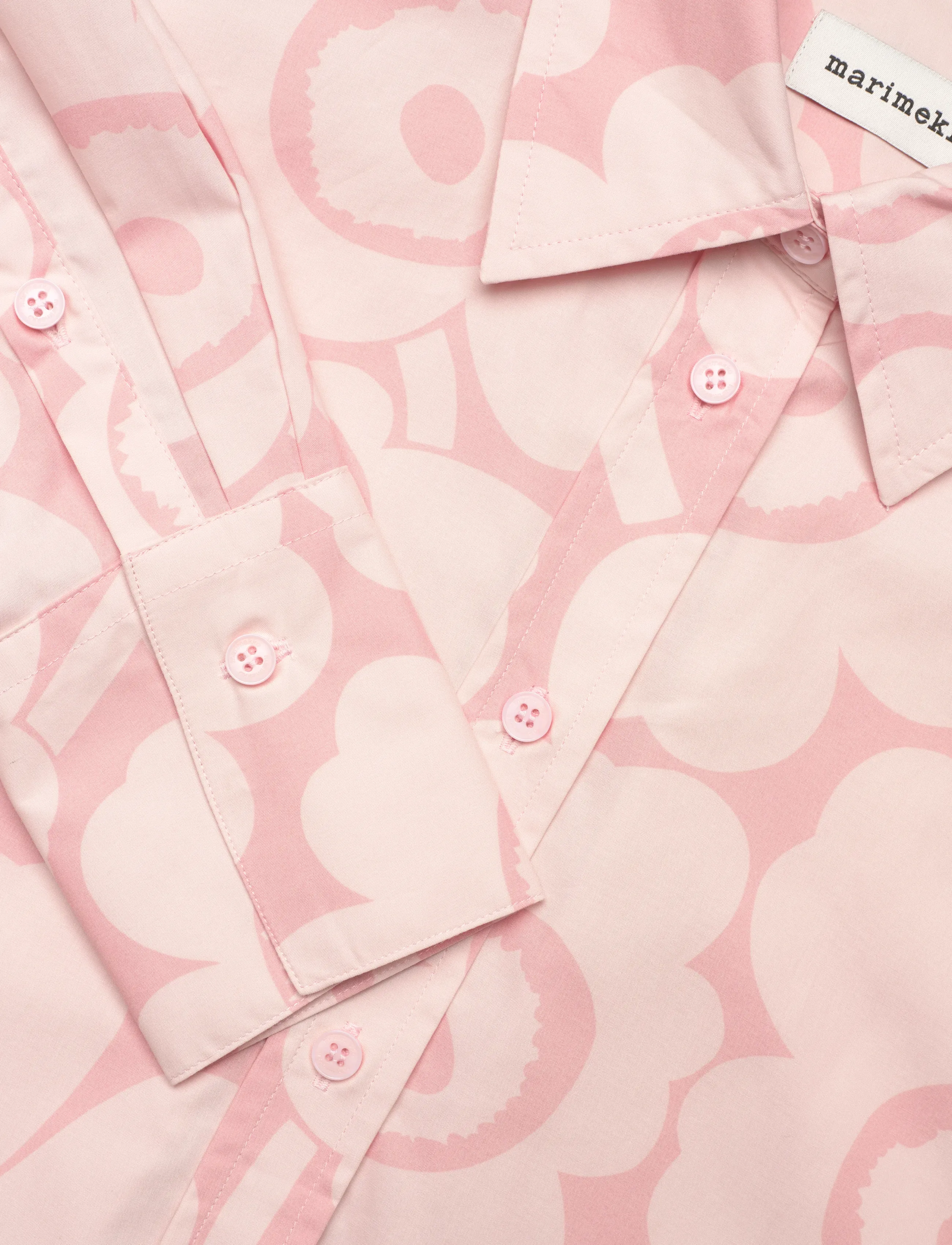 Marimekko - KUVITELMA UNIKKO - shirt dresses - light pink, light pink - 5