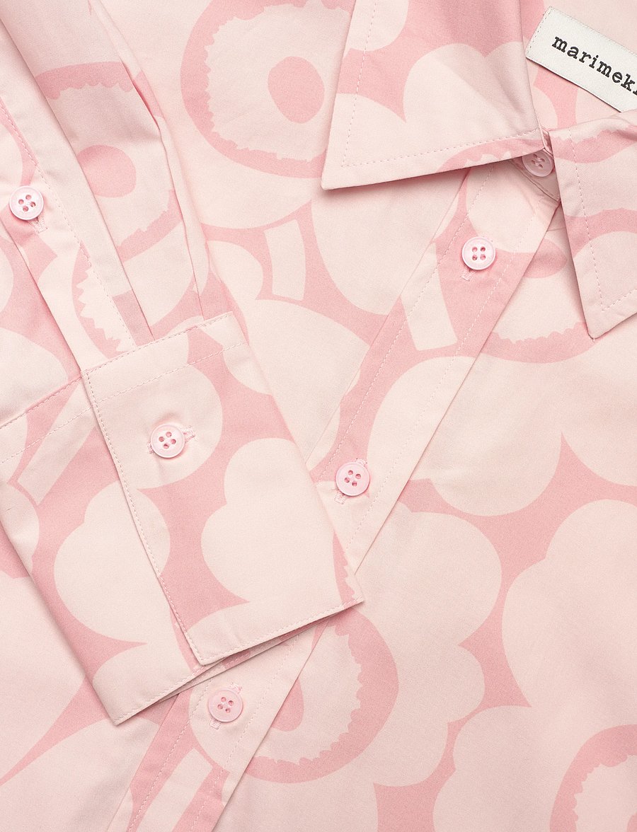 Marimekko - KUVITELMA UNIKKO - skjortekjoler - light pink, light pink - 5
