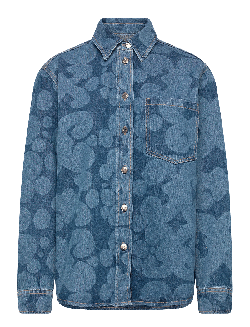 Marimekko - MARIDENIM VAIHE KEIDAS - jeanshemden - used indigo - 1