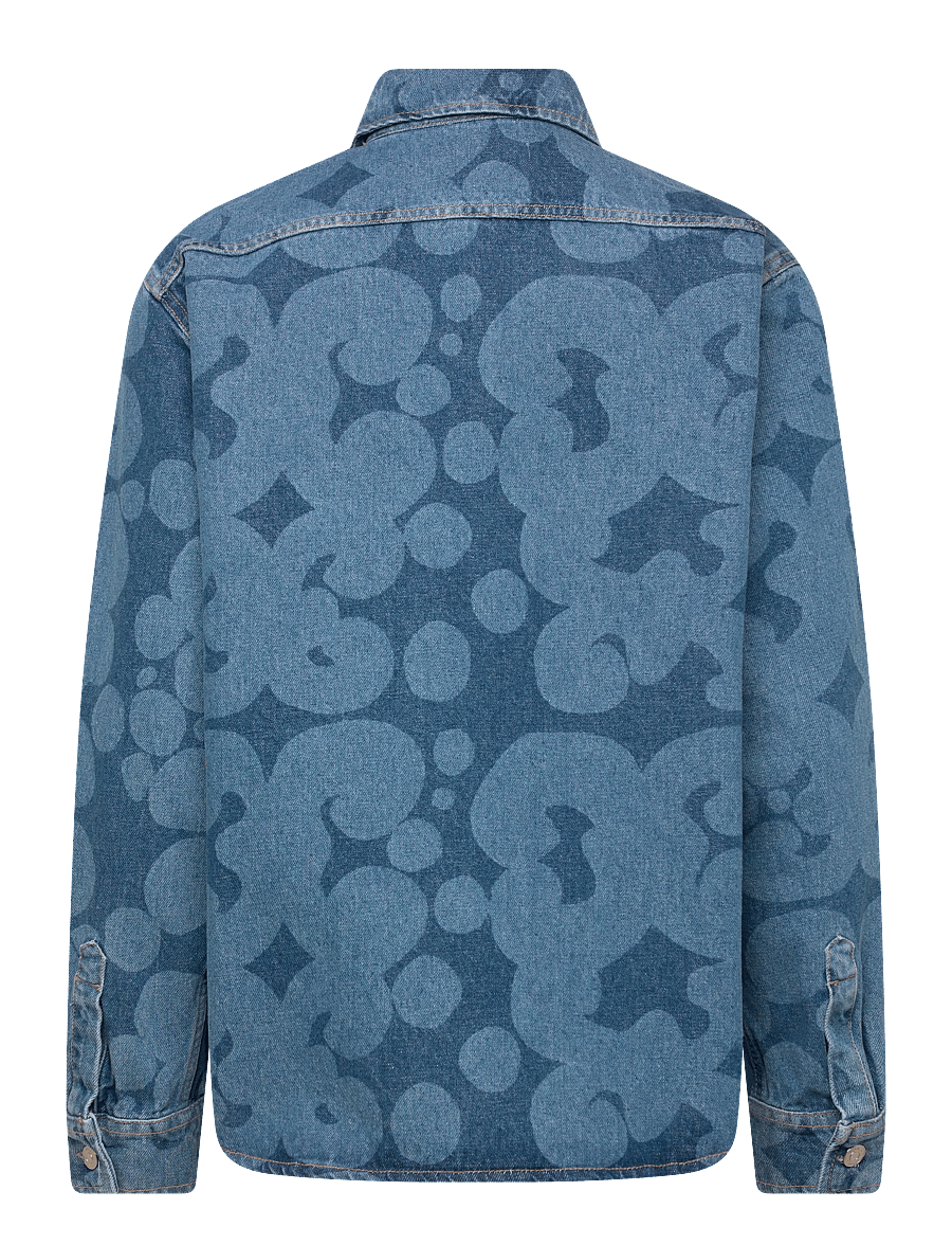 Marimekko - MARIDENIM VAIHE KEIDAS - gallaskyrtur - used indigo - 2