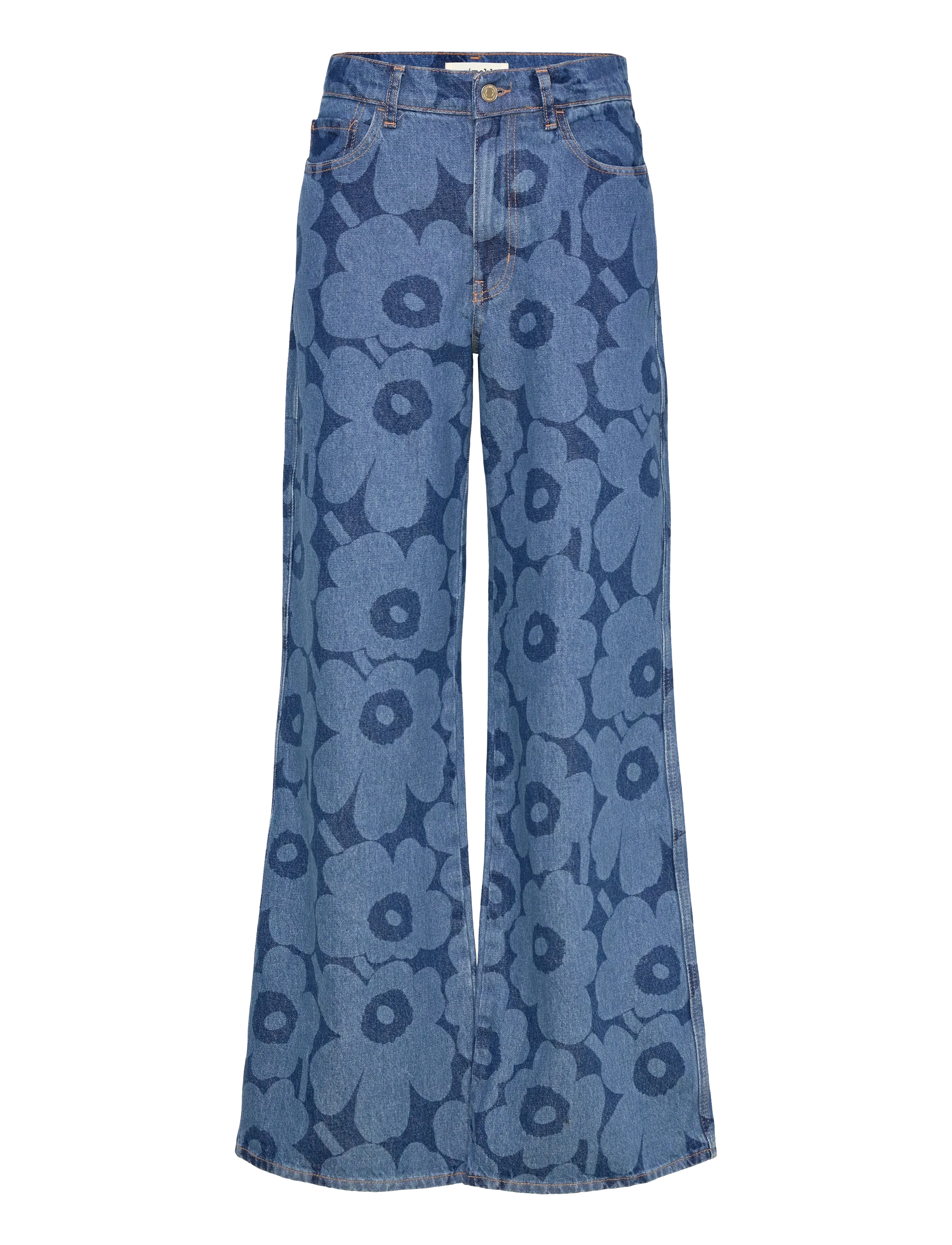 Marimekko MARIDENIM WIDE UNIKKO - Jeans - MID INDIGO / blue