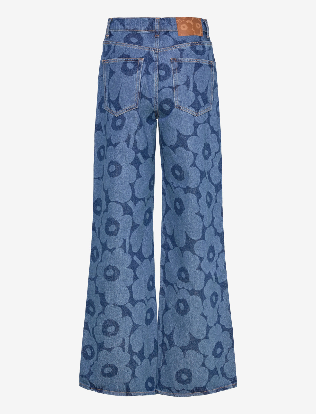 Marimekko - MARIDENIM WIDE UNIKKO - wide leg jeans - mid indigo - 2