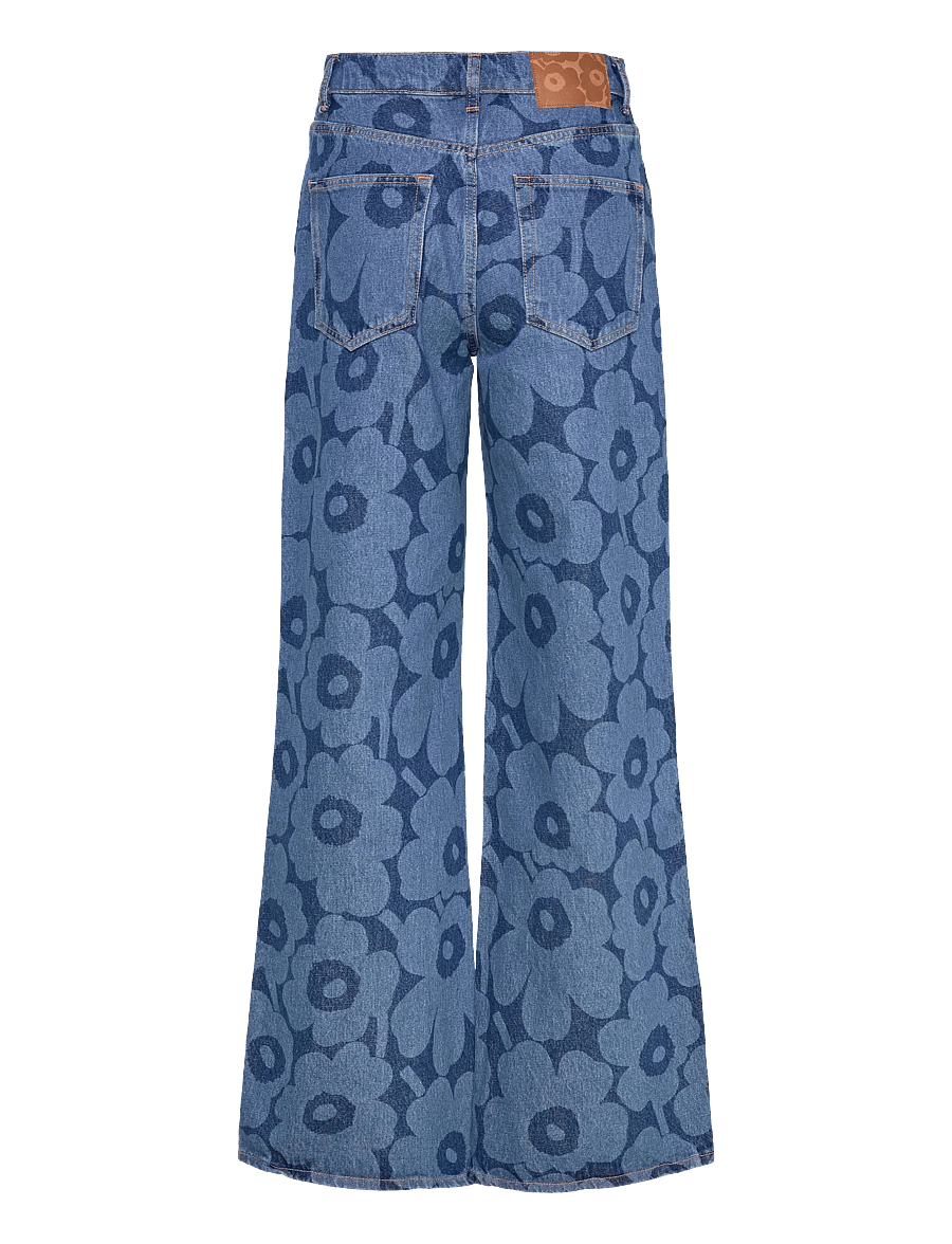 Marimekko - MARIDENIM WIDE UNIKKO - vida jeans - mid indigo - 2