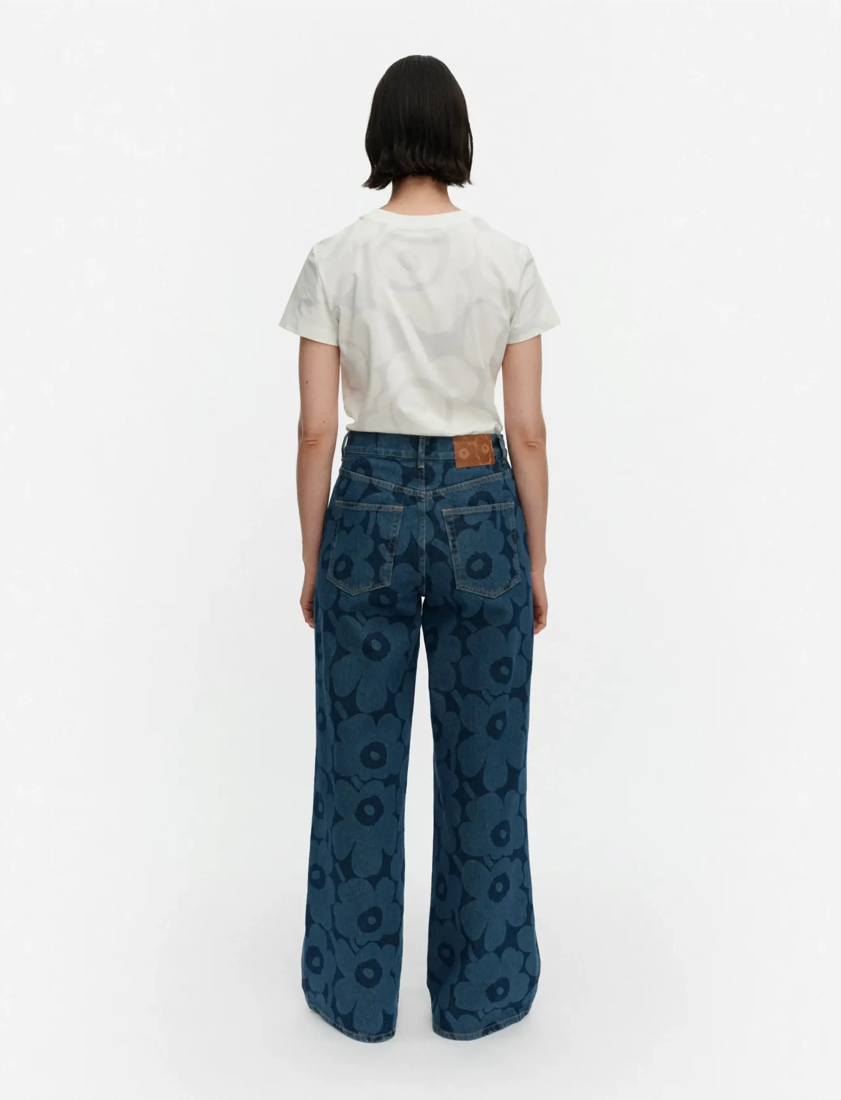 Marimekko - MARIDENIM WIDE UNIKKO - vida jeans - mid indigo - 3