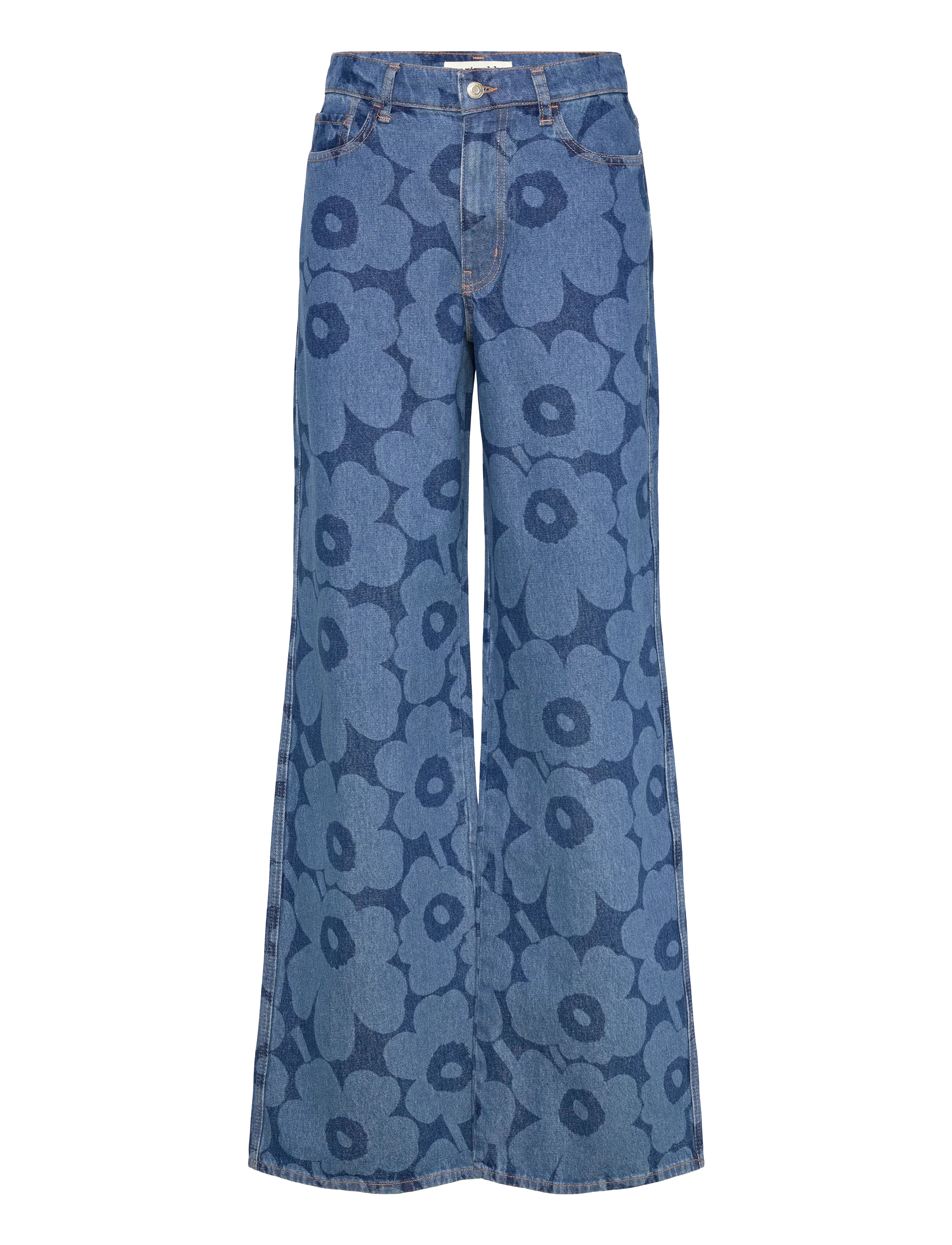 Marimekko MARIDENIM WIDE UNIKKO L - Jeans - MID INDIGO / blue
