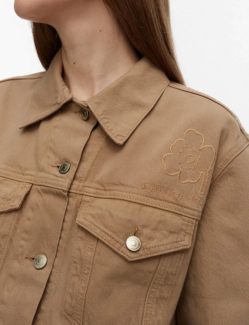 Marimekko - MARIDENIM MURROS - herbstjacken - brown - 5