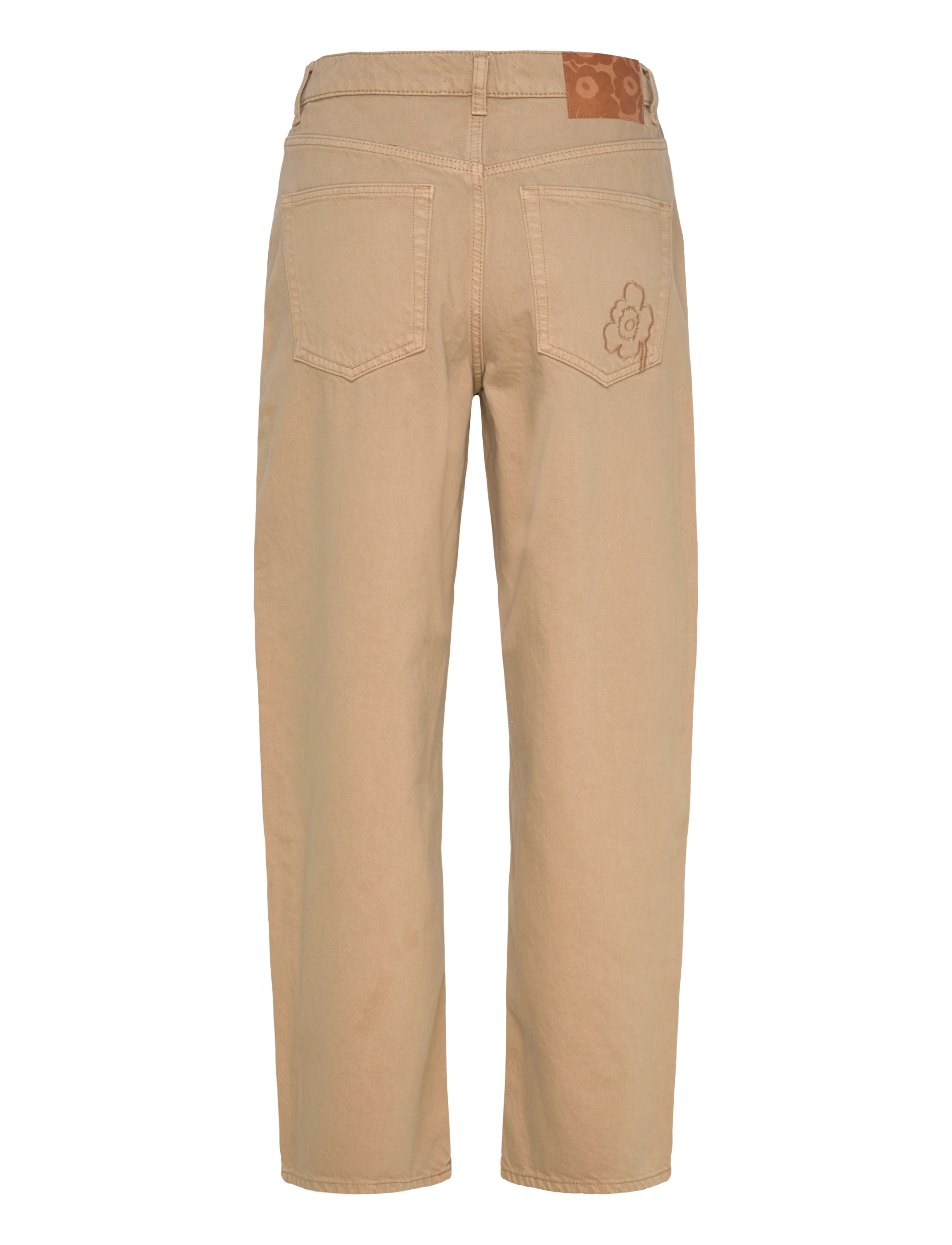 Marimekko - MARIDENIM BARREL - sirge säärega teksad - brown - 2