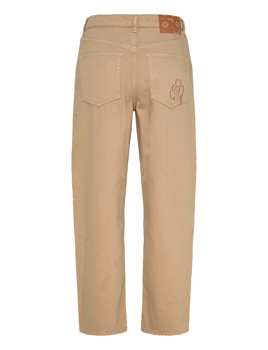 Marimekko - MARIDENIM BARREL - barrel jeans - brown - 2