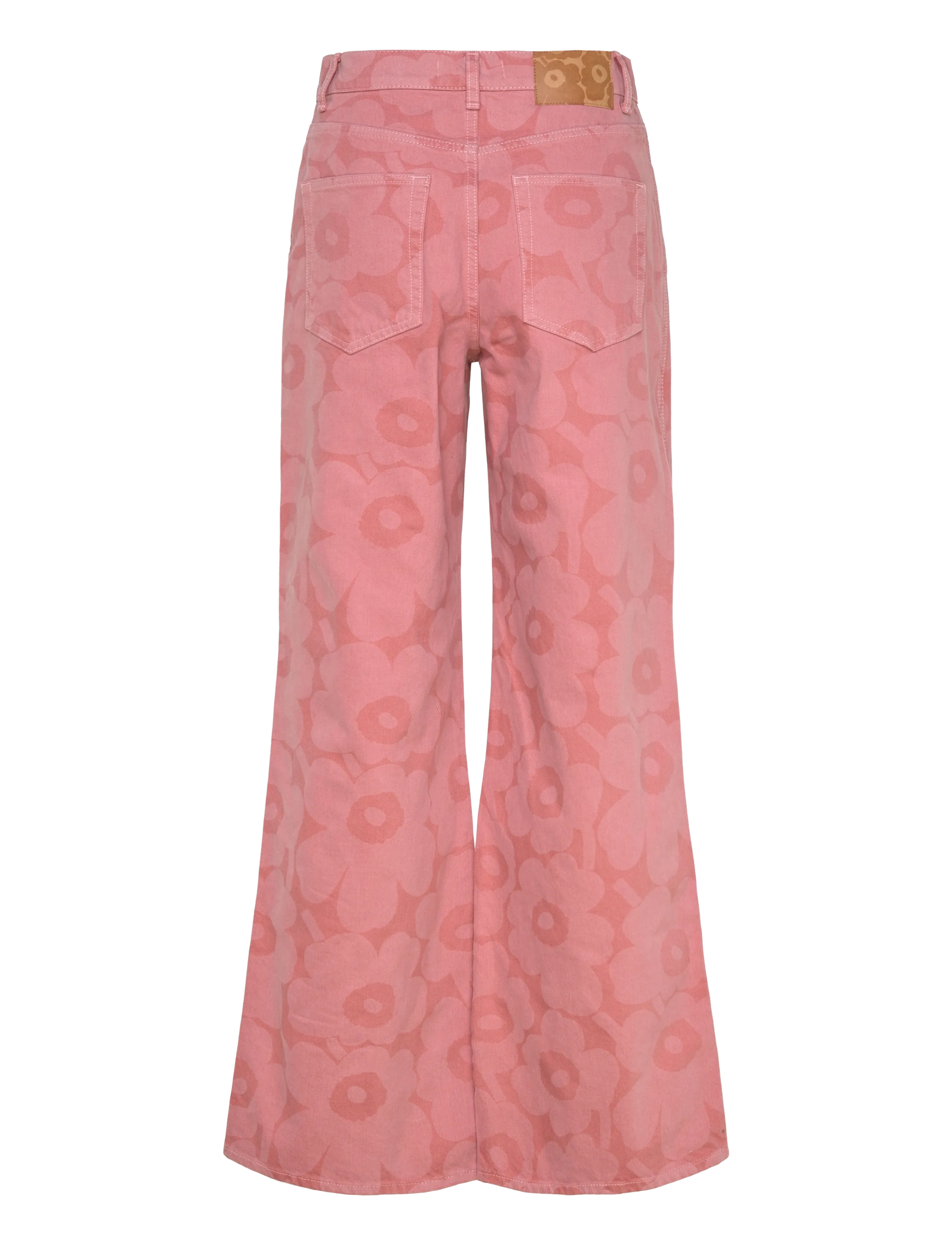 Marimekko - MARIDENIM WIDE UNIKKO - wide leg jeans - pink, light pink - 2