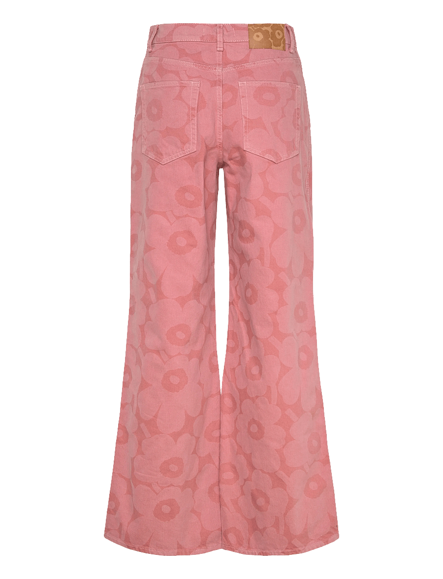 Marimekko - MARIDENIM WIDE UNIKKO - jeans met wijde pijpen - pink, light pink - 2