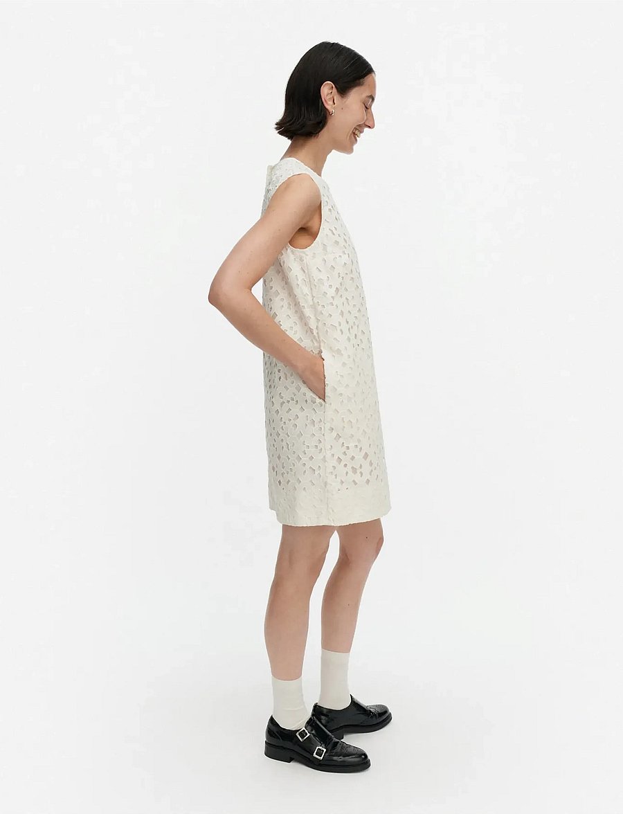 Marimekko - INNOITUS KEIDAS - short dresses - off-white - 4