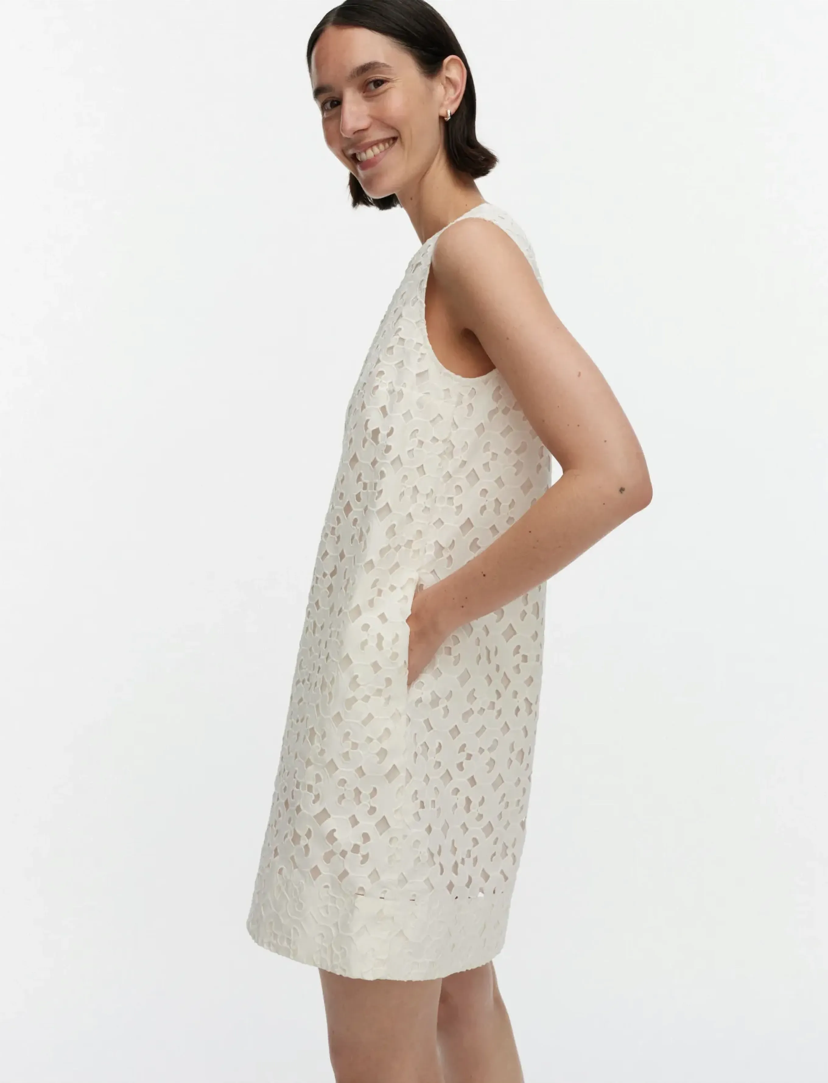 Marimekko - INNOITUS KEIDAS - korta klänningar - off-white - 5