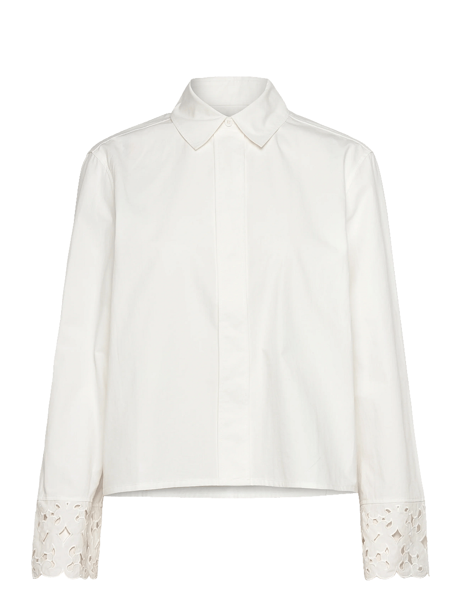 Marimekko - ETEVYYS KEIDAS - long sleeved blouses - off-white - 1