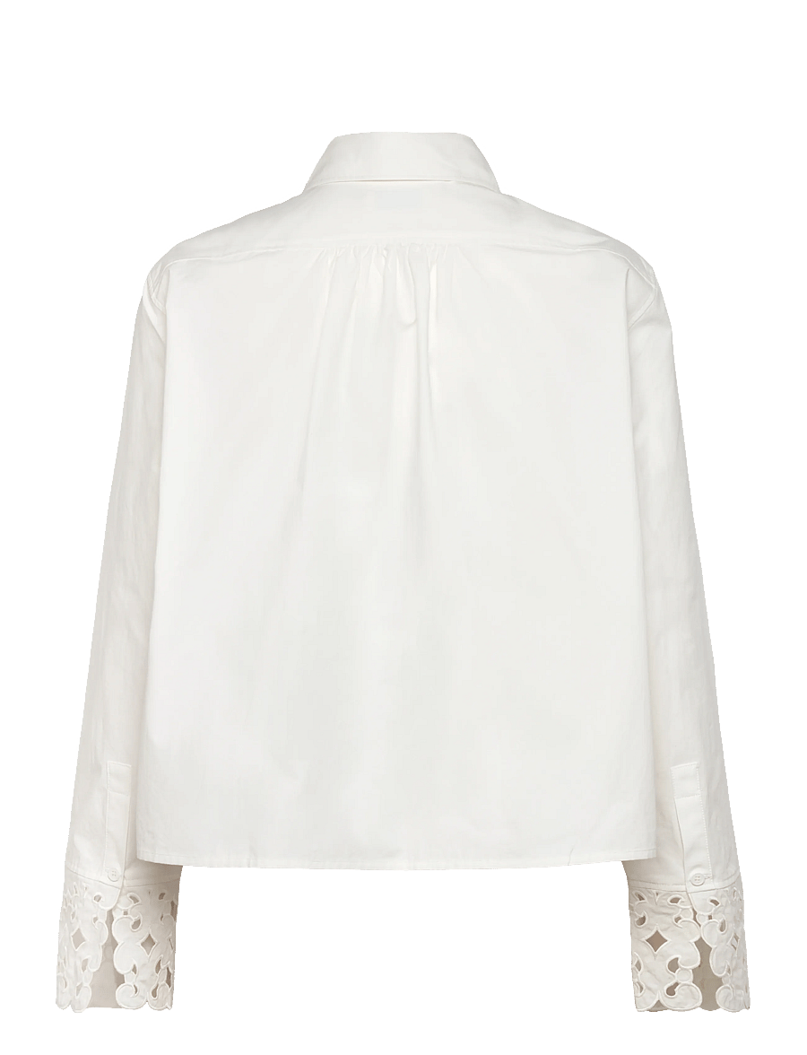 Marimekko - ETEVYYS KEIDAS - long sleeved blouses - off-white - 2