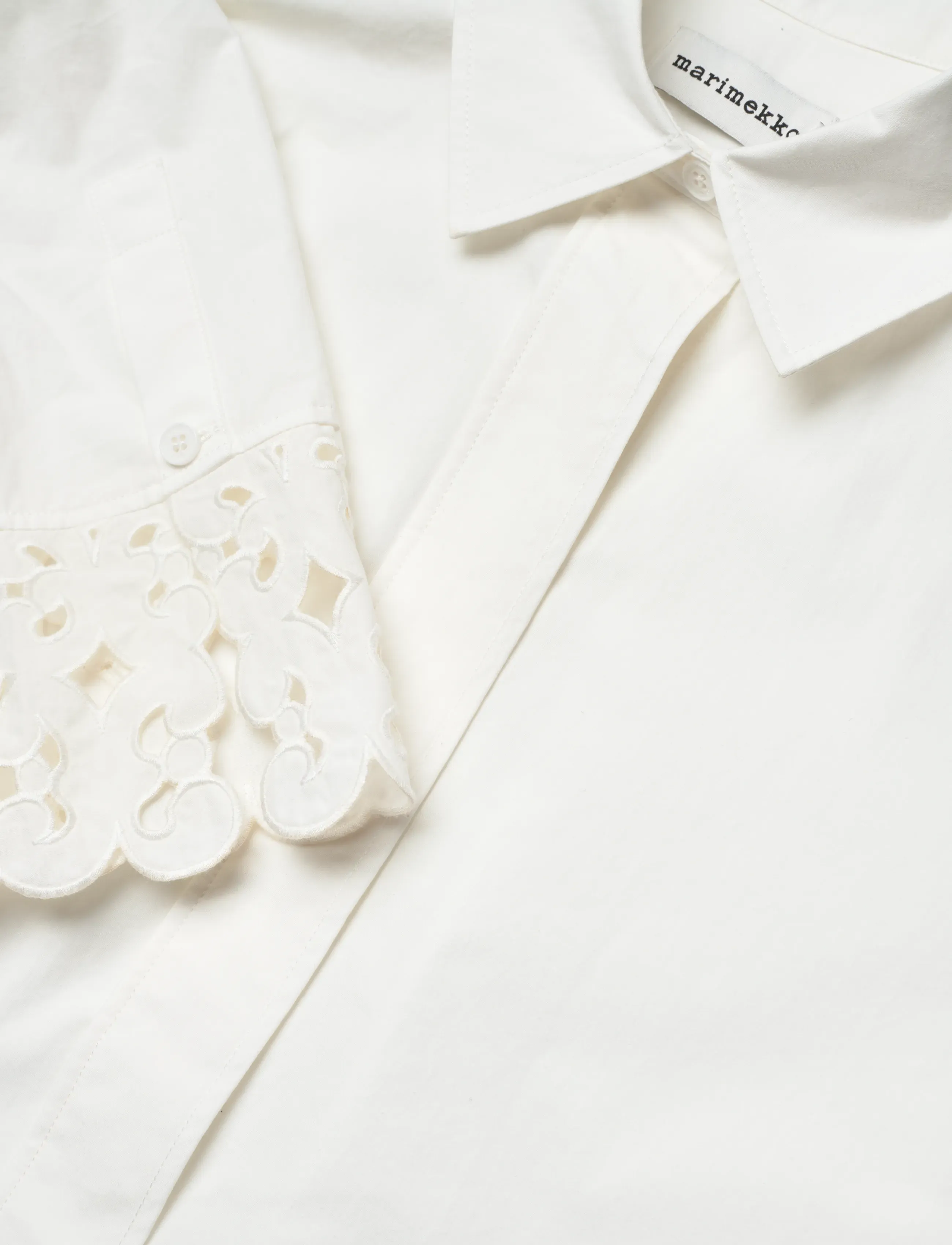 Marimekko - ETEVYYS KEIDAS - långärmade blusar - off-white - 4
