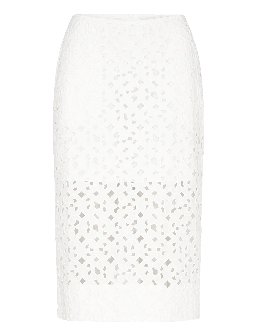 Marimekko - NOKKELUUS KEIDAS - midi skirts - off-white - 1