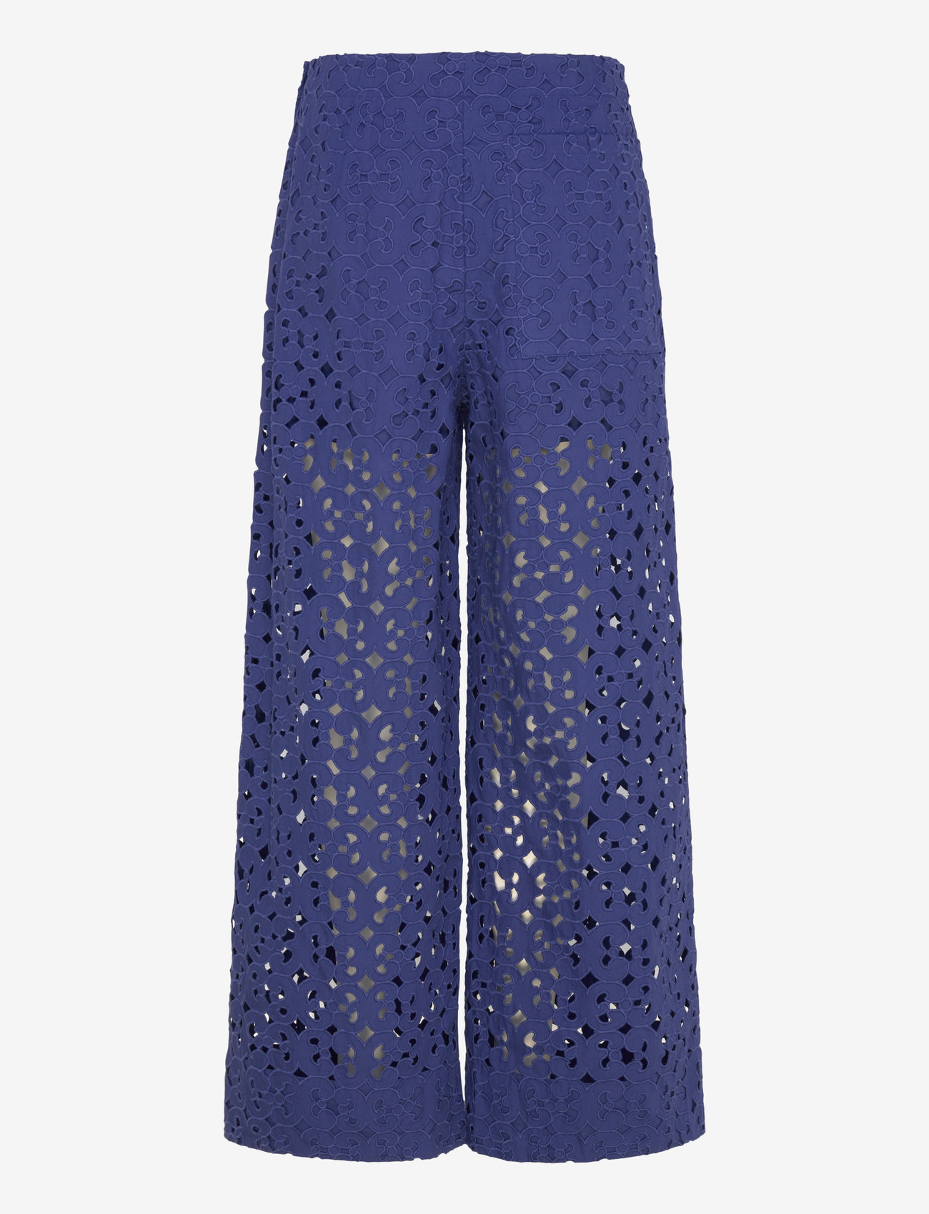 Marimekko - LADOS KEIDAS - wide leg trousers - dark blue - 2
