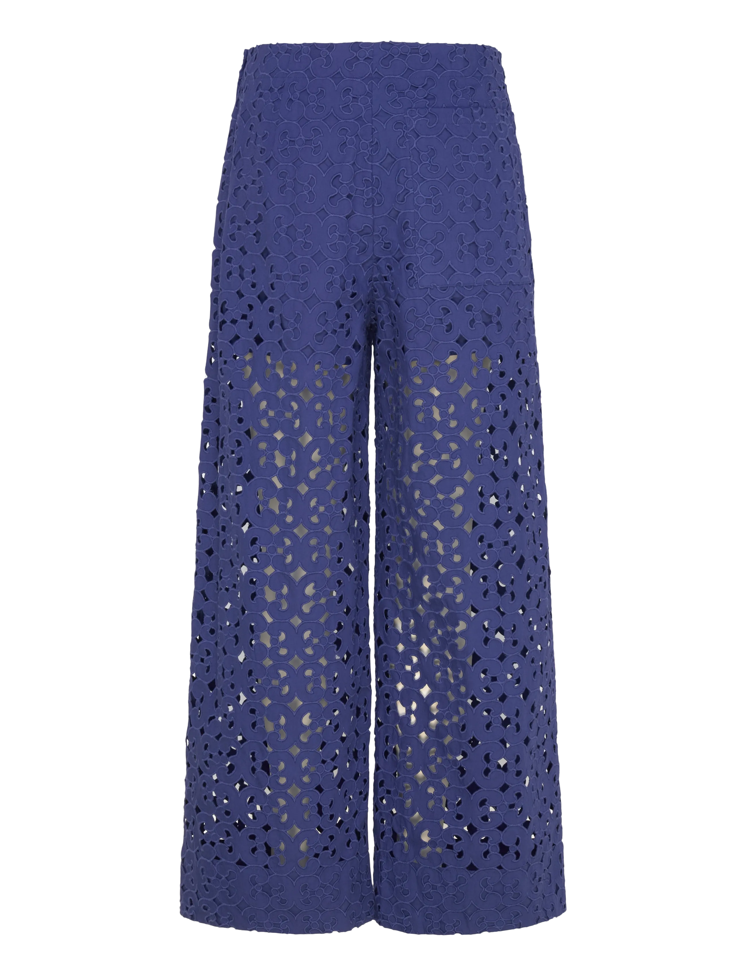 Marimekko - LADOS KEIDAS - wijde broeken - dark blue - 2