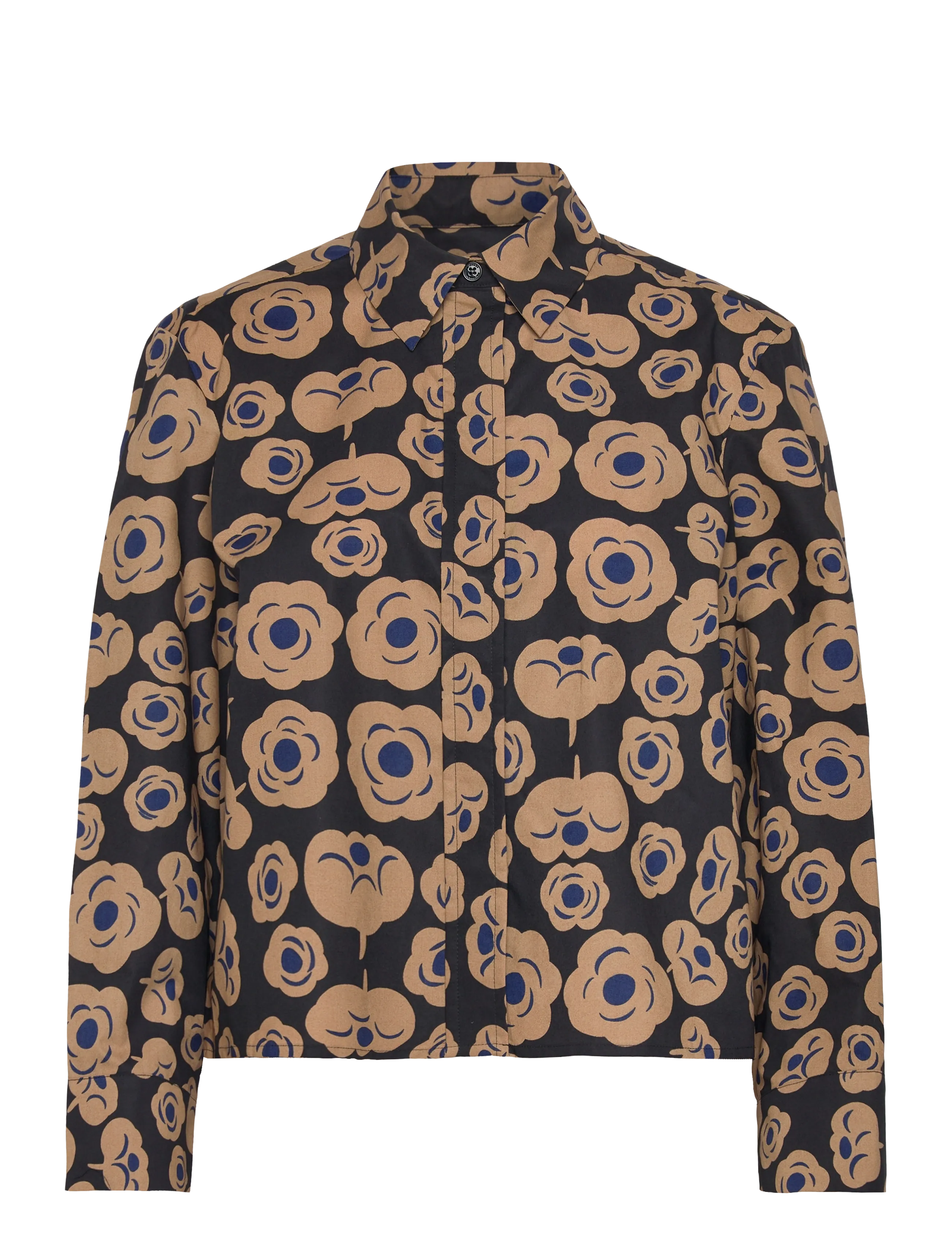 Marimekko LUOTTA TUMMA - Clothing - BLACK, BEIGE, BLUE / black