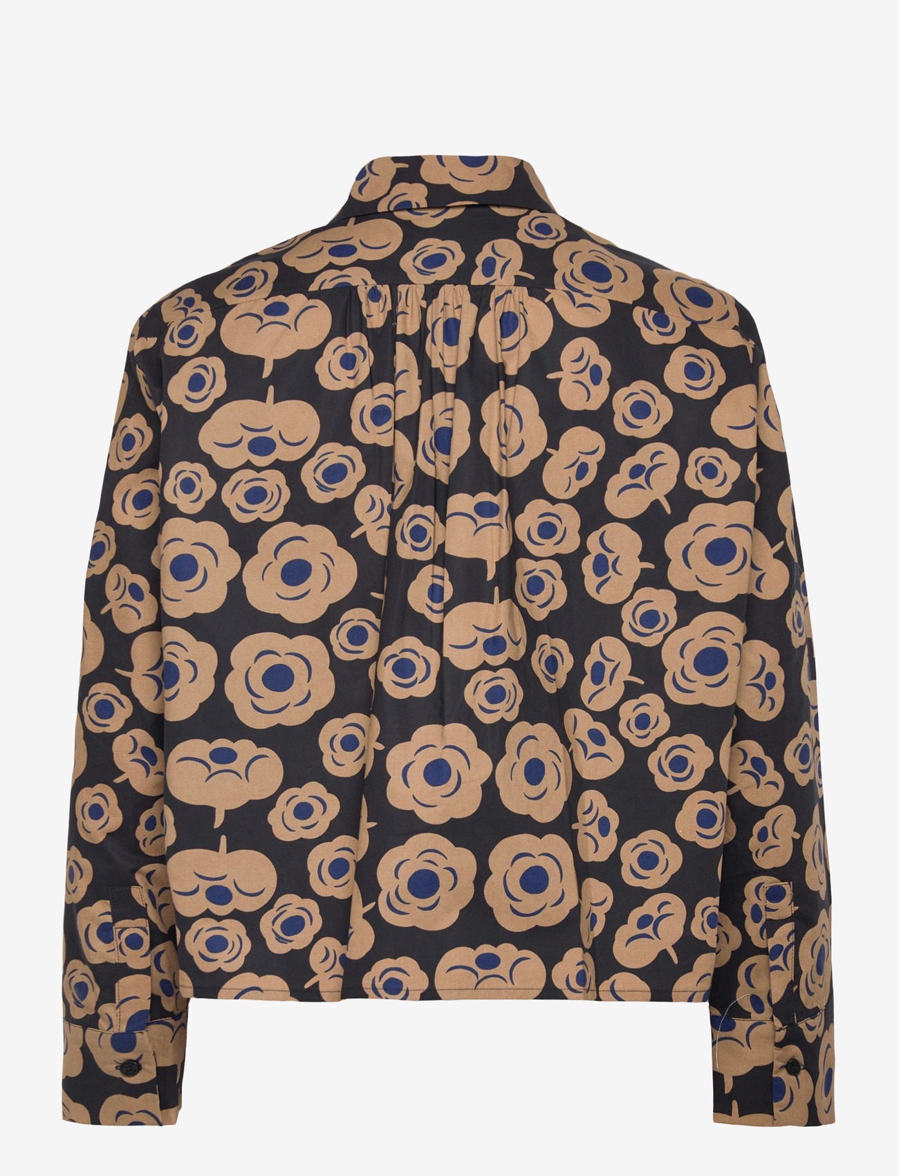 Marimekko - LUOTTA TUMMA - langärmlige hemden - black, beige, blue - 2